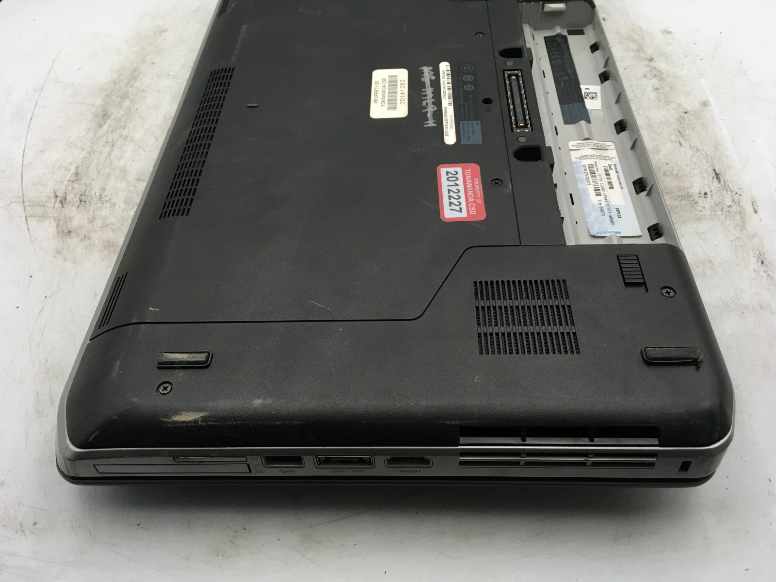 DELL LATITUDE E5530 – BOOTS TO BIOS/LOCKED – INTEL I3 3120M – 4GB RAM – READ -BB