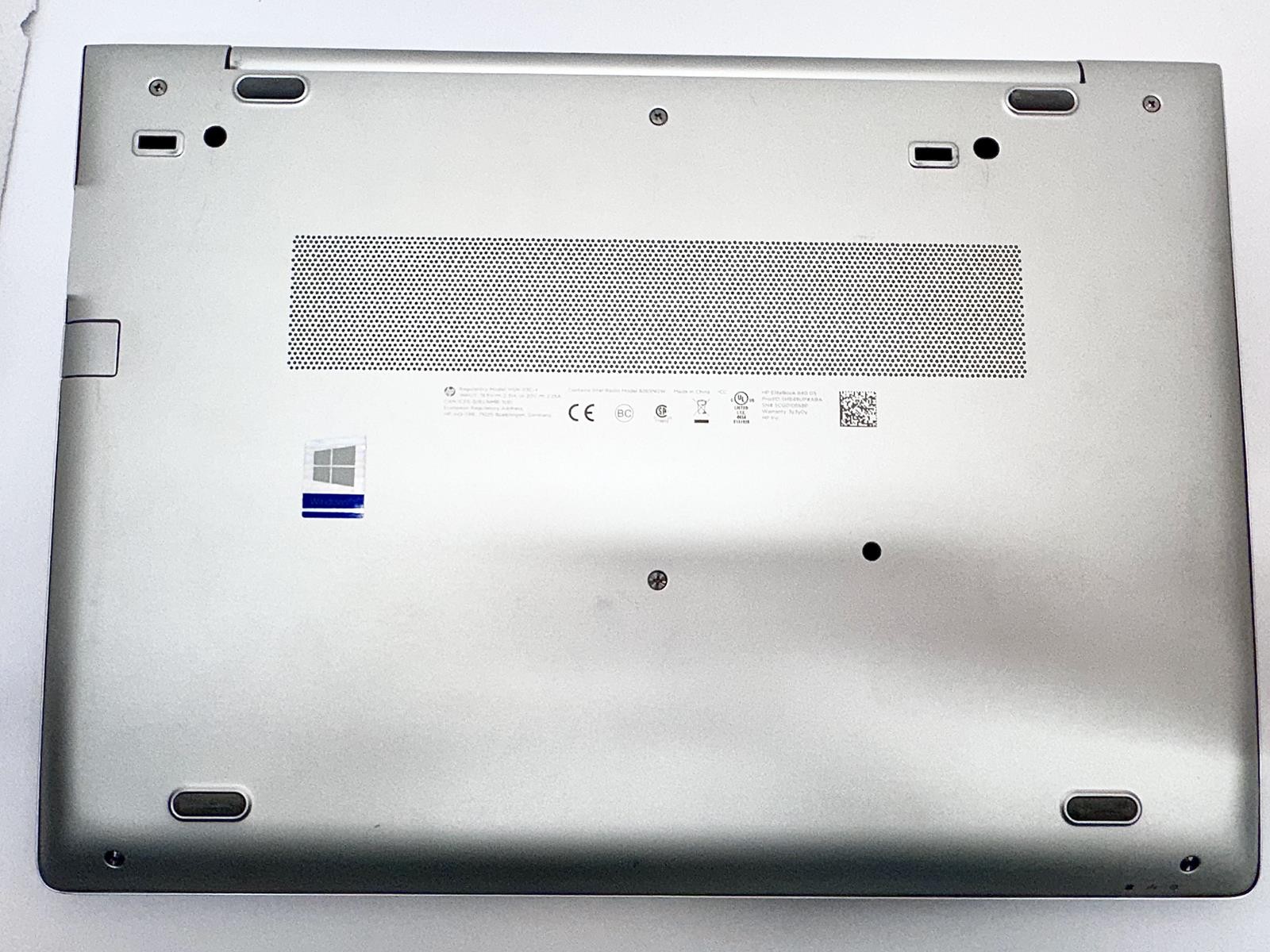 HP EliteBook 840 G5, Intel Core i5-7200U CPU @ 2.50GHz, 8GB RAM, 256GB NVMe 4398