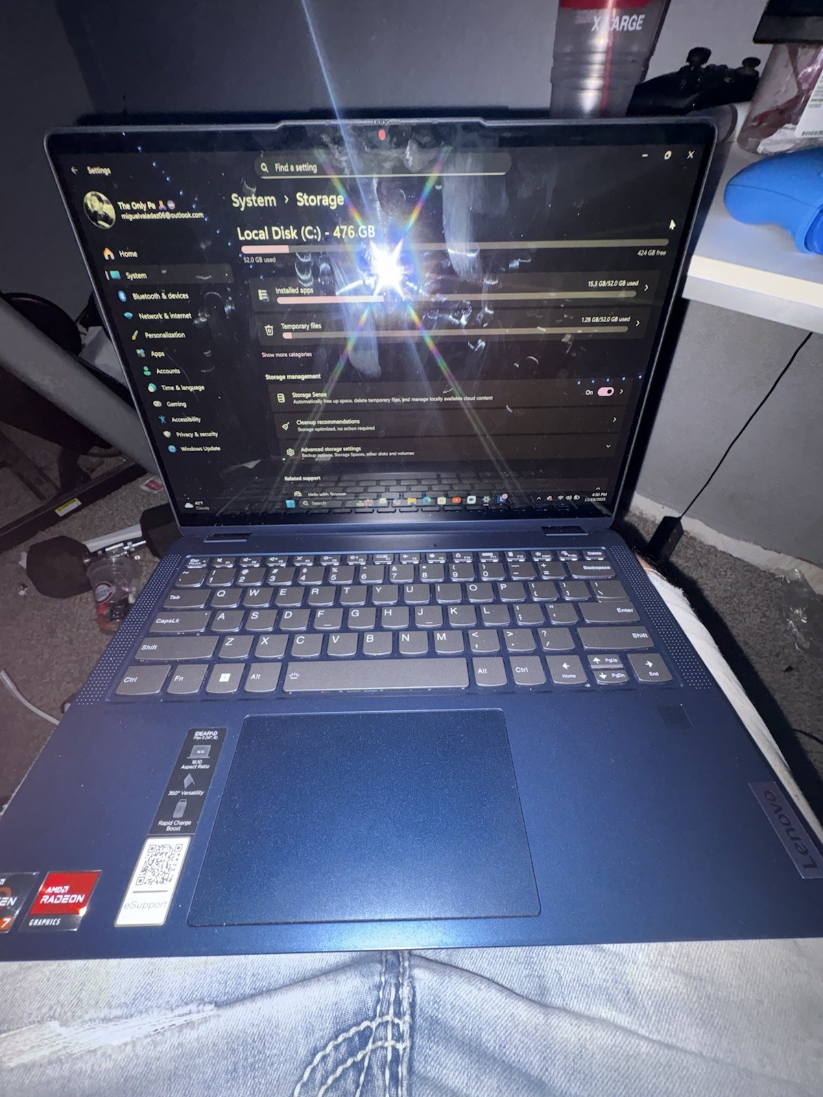 Lenovo IdeaPad Flex 5 14” – Ryzen 7 / 16GB RAM / 476GB SSD – Touchscreen 2-in-1