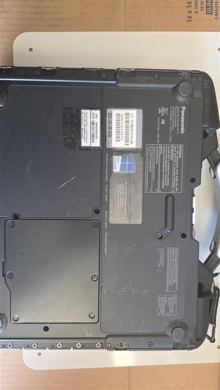 Panasonic Toughbook CF-31 Intel Core i5-3340M Seagate 500GB HDD 8gb RAM DDR3
