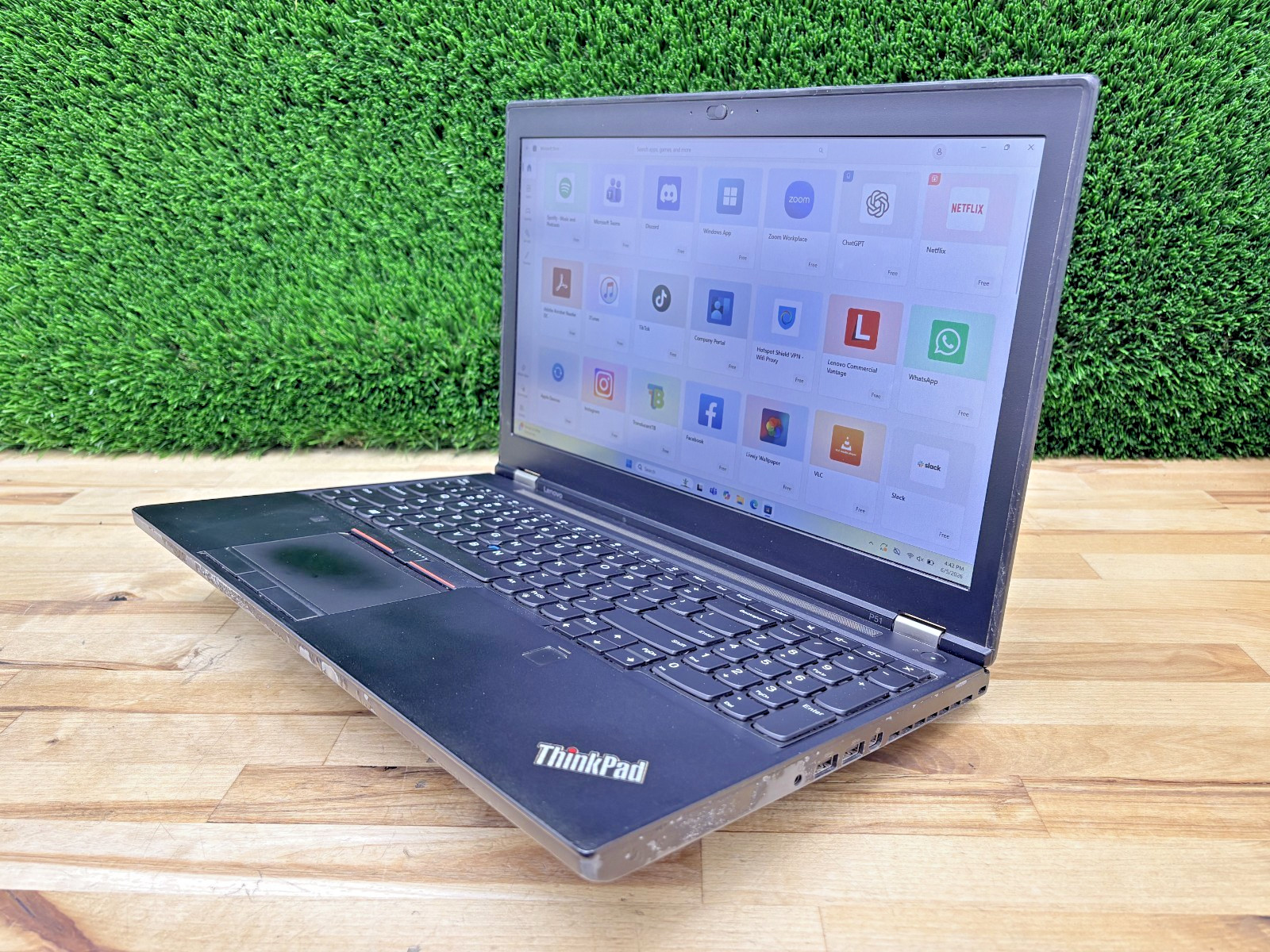 Lenovo Thinkpad P51 Intel i7-7750H 2.60GHz 32GB RAM 512GB SSD Windows 11 Pro BL*