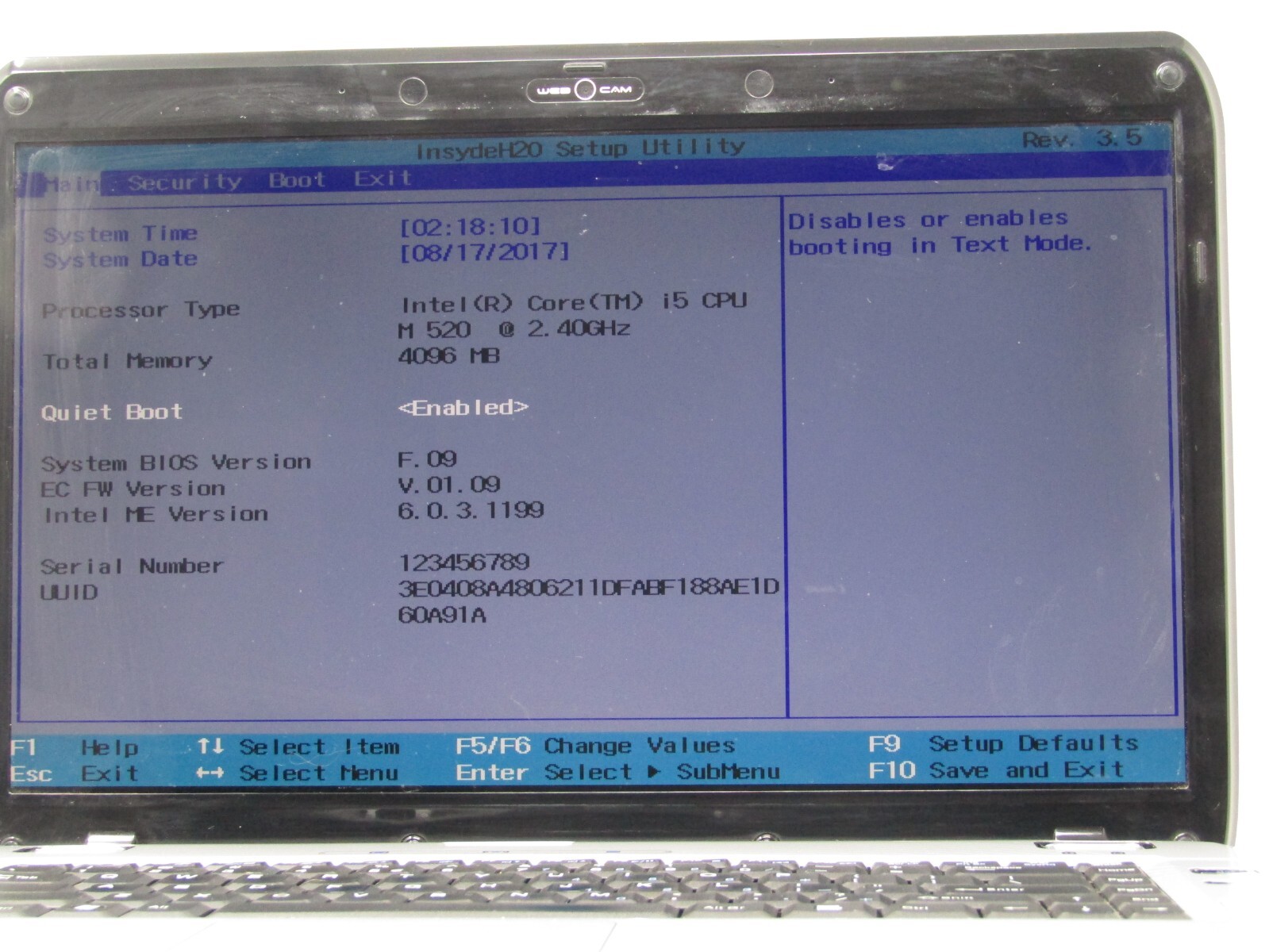 RARE iBuyPower Compal Laptop BLB2