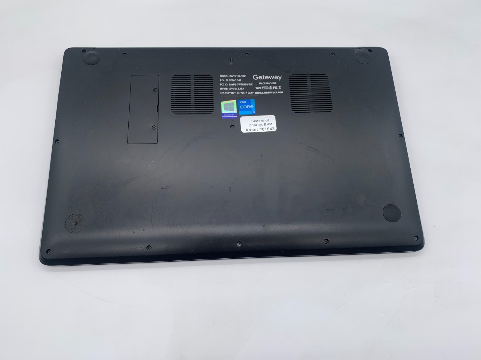GATEWAY GWTN156-9BK 15.6” I5-1135G7 2.42GHZ 500GB SSD 16GB DDR4 BLACK/FAIR