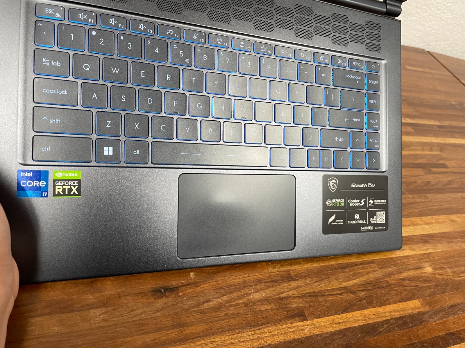 MSI Stealth 15M A11UEKV 15.6″ i7-11375H 3.3GHz 16GB RAM 512GB SSD RTX 3060