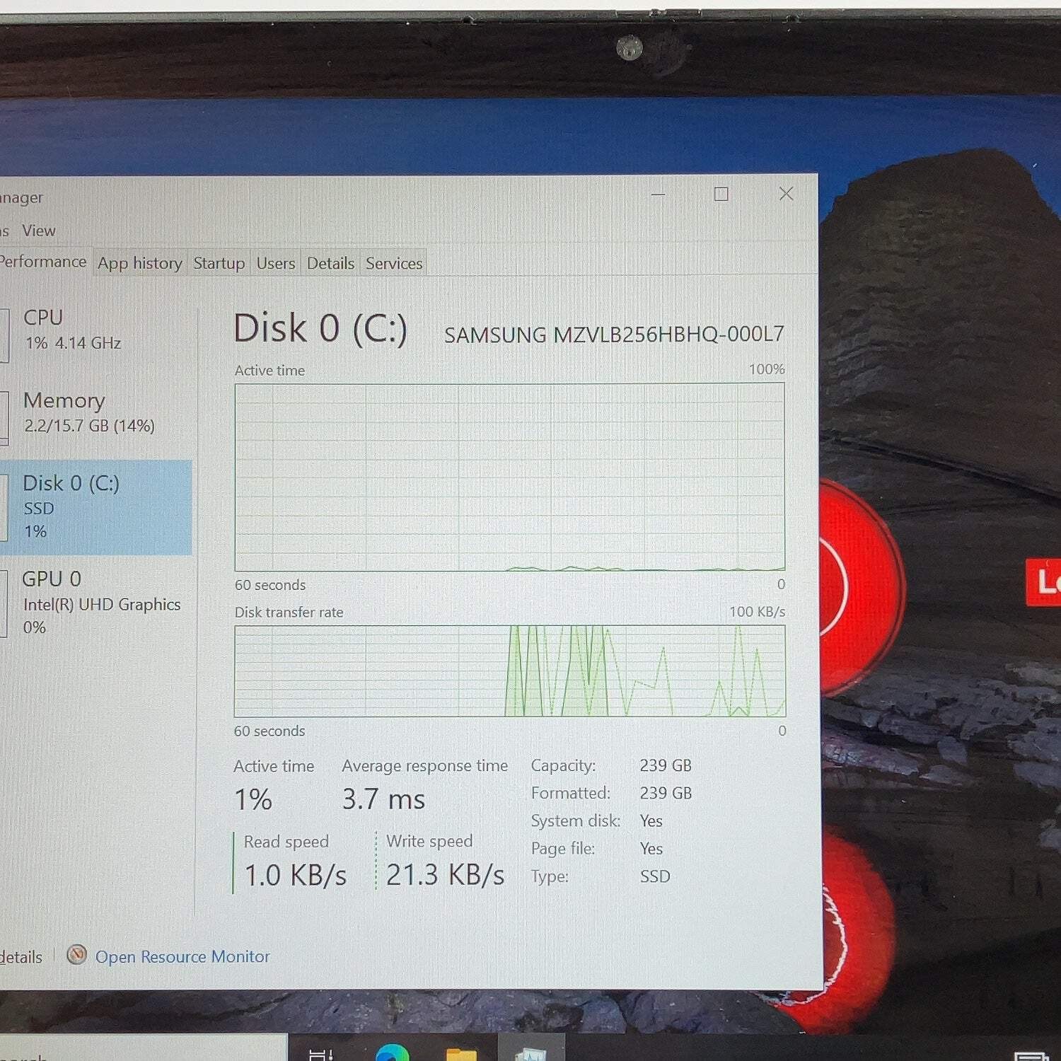 Lenovo ThinkPad L13 Yoga Gen 1 20R6 13.3″ i5-10210U 1.6GHz 16GB RAM 256GB SSD
