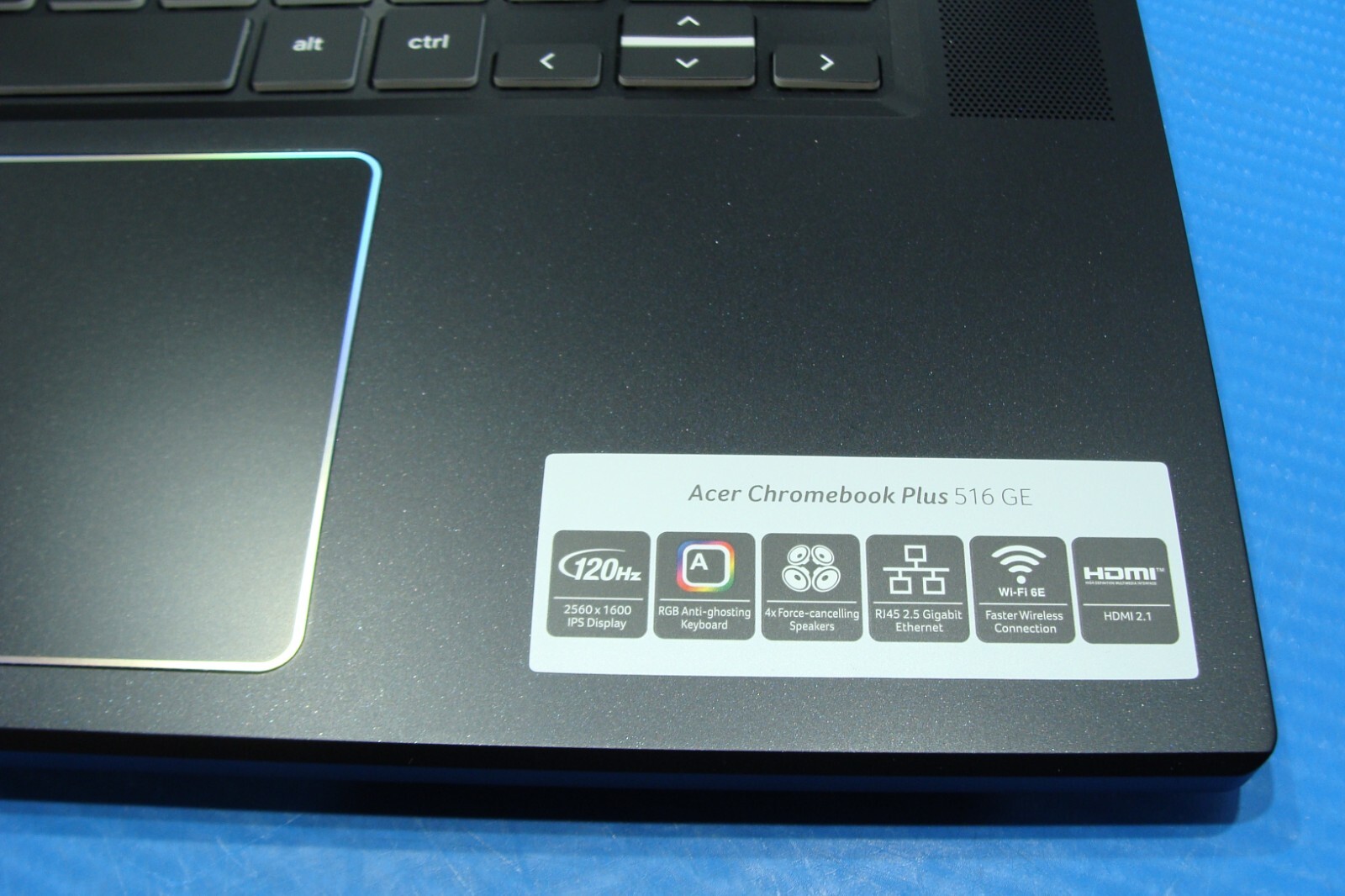 NEW! Acer Chromebook CBG516-2H 16″ WQXGA 120hz Core 5 120U 8GB 256GB SSD