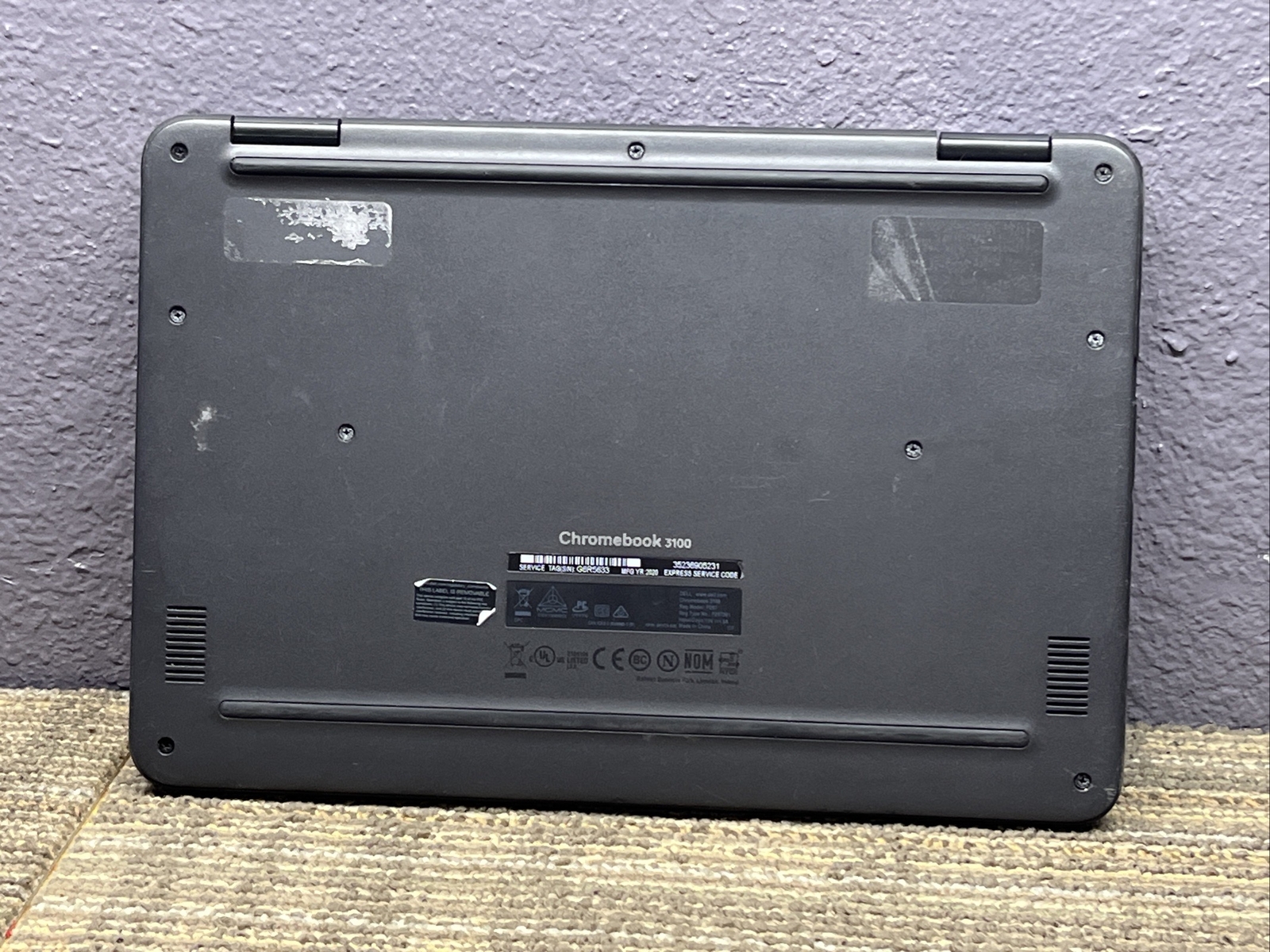 Dell Chromebook 11 3100 Intel Celeron N4000 1.1GHz 4GB RAM 32GB SSD 11.6″ 84906