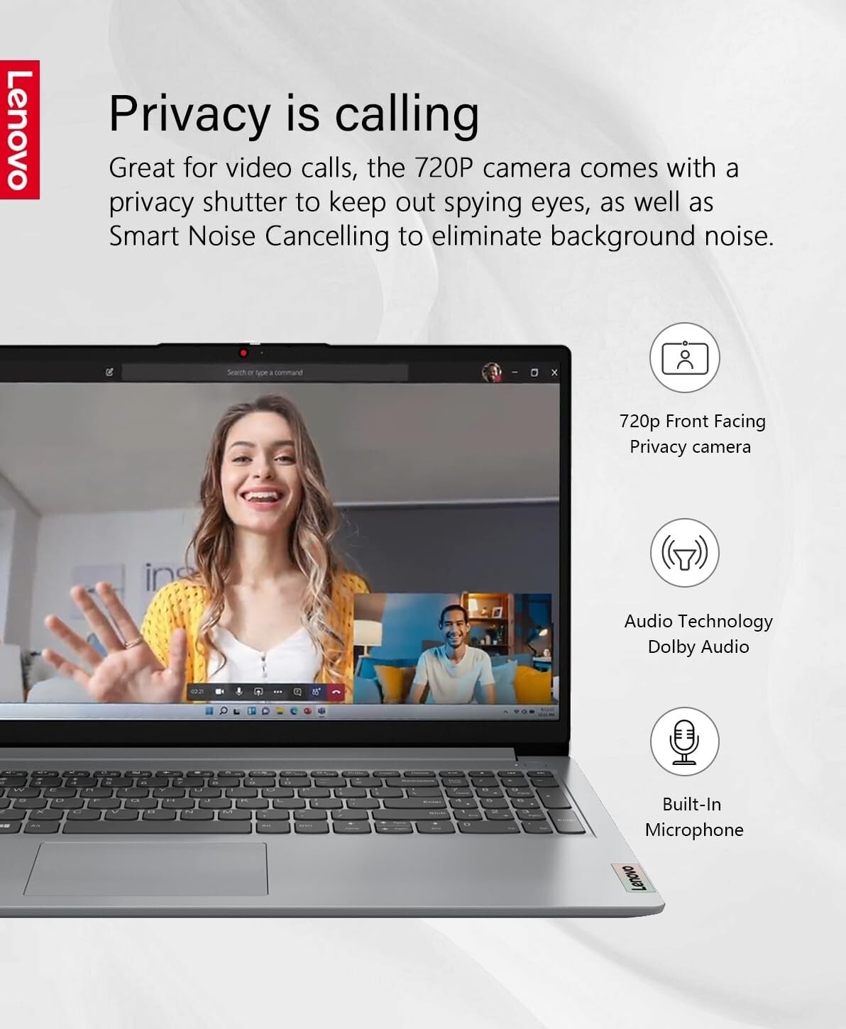 Lenovo Laptop 15.6″ FHD Touch Intel i3-1215U Up to 40GB RAM & 2TB SSD WIN11 PRO