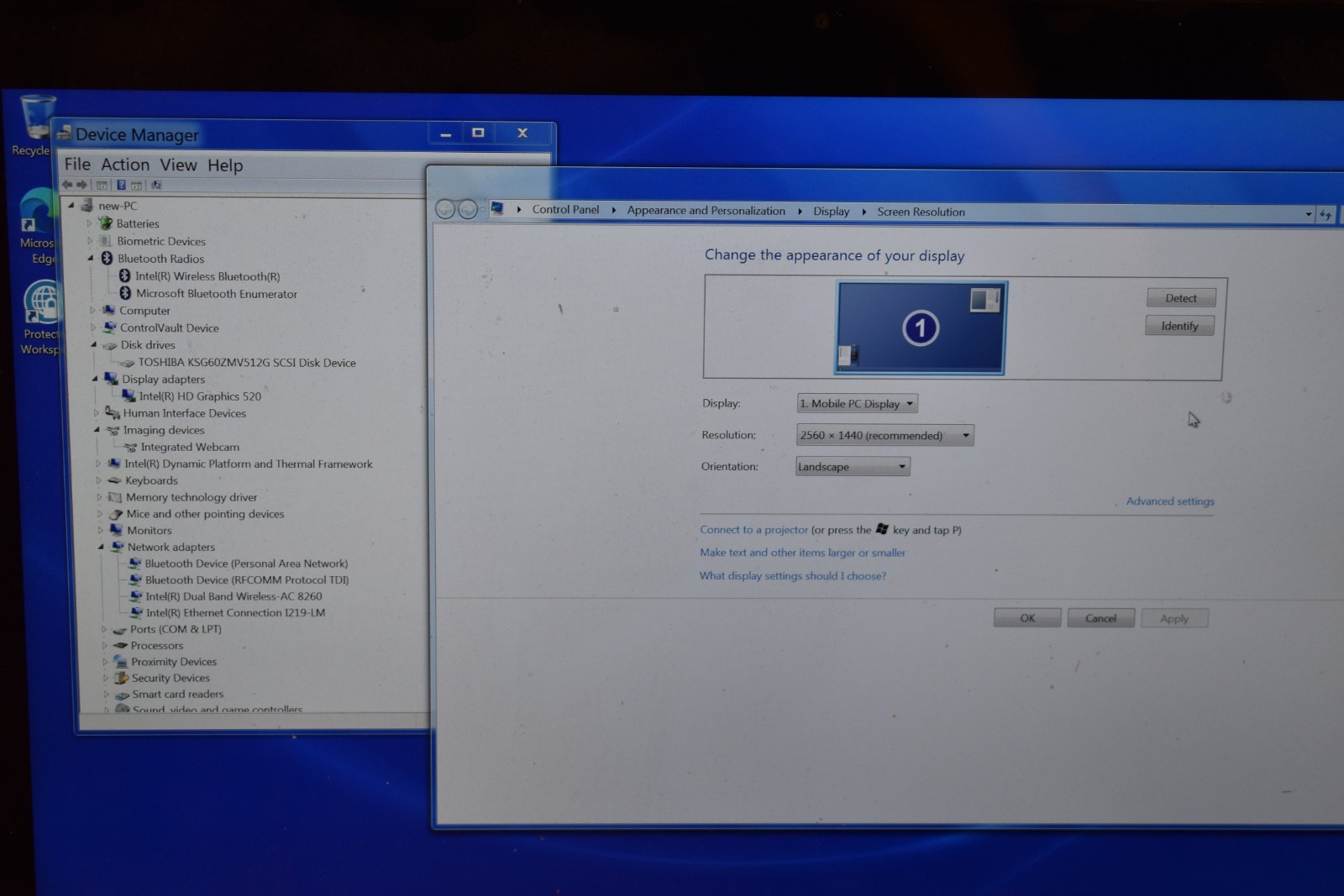 Dell Latitude E7470 Core i5-6300U 16GB RAM 512GB SSD Windows 7 Pro Touchscreen