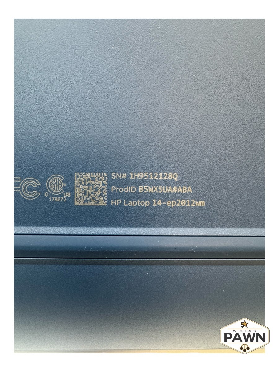 HP 14-ep2012wm 14″ HD N4020 2.6GHz Intel Graphics 4GB RAM 128GB SSD (FVS036088)