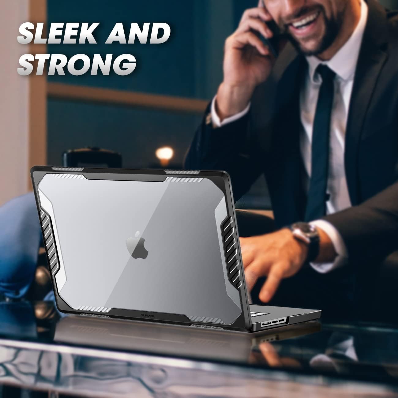 MacBook Air 13 Inch Case 2026-2022 Heavy Duty Rugged Shockproof Hard Shell Cover