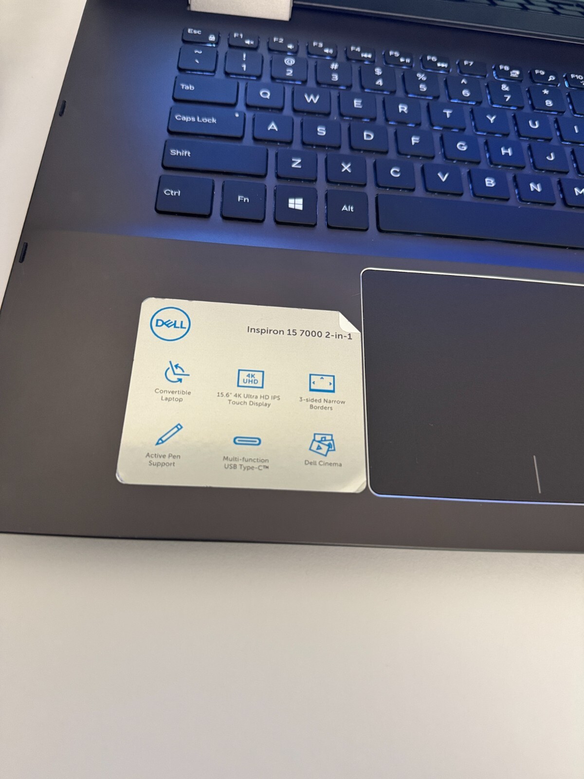 Dell Inspiron 7586 2-in-1 Touch /i7-8565U/16GB RAM/256GB SSD/Win11 /Office2021 P