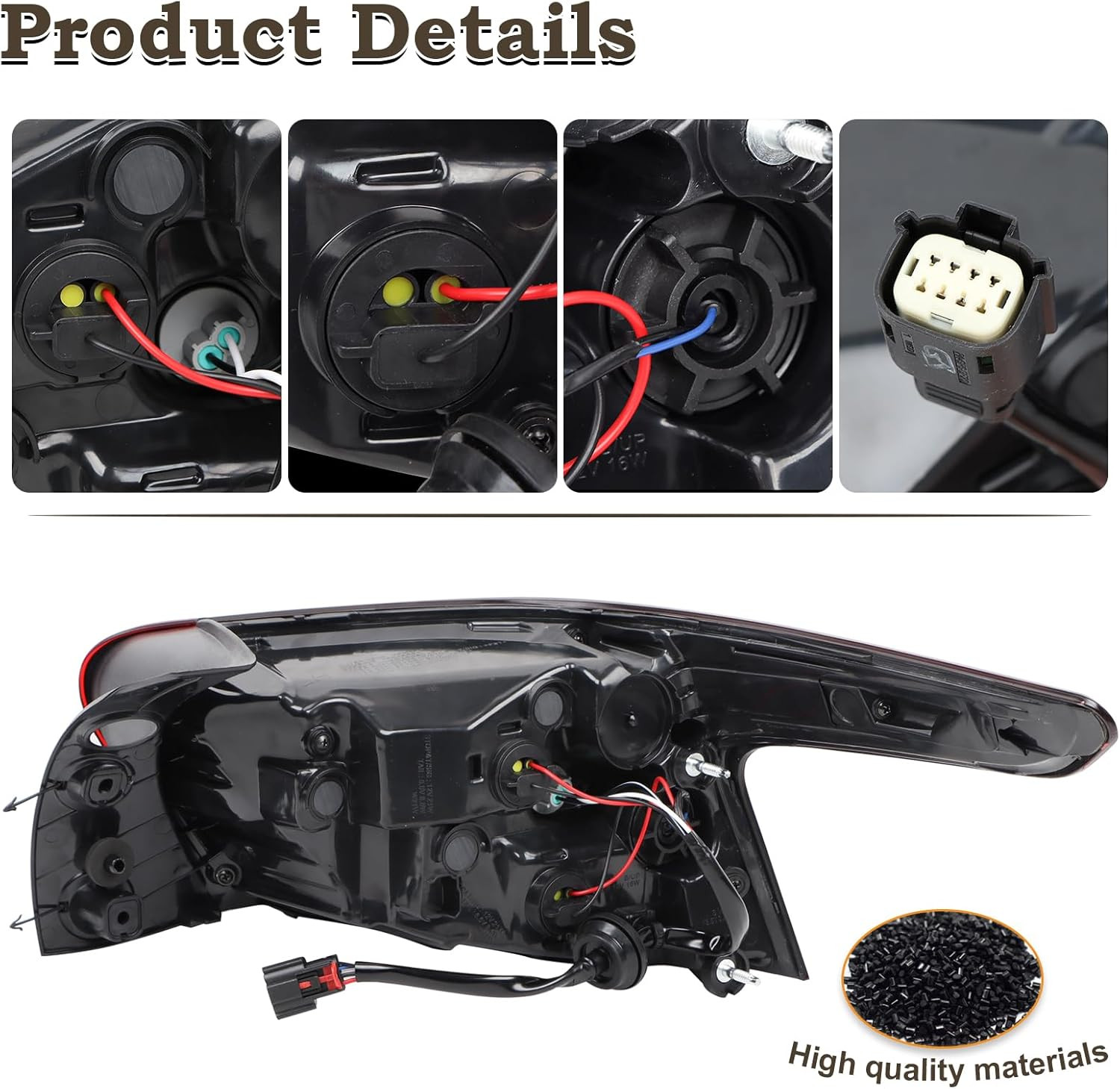 LH LED Tail Light Assembly Fit for 2024 2025 Chevy Trax Chevrolet Brake Lamp Ass