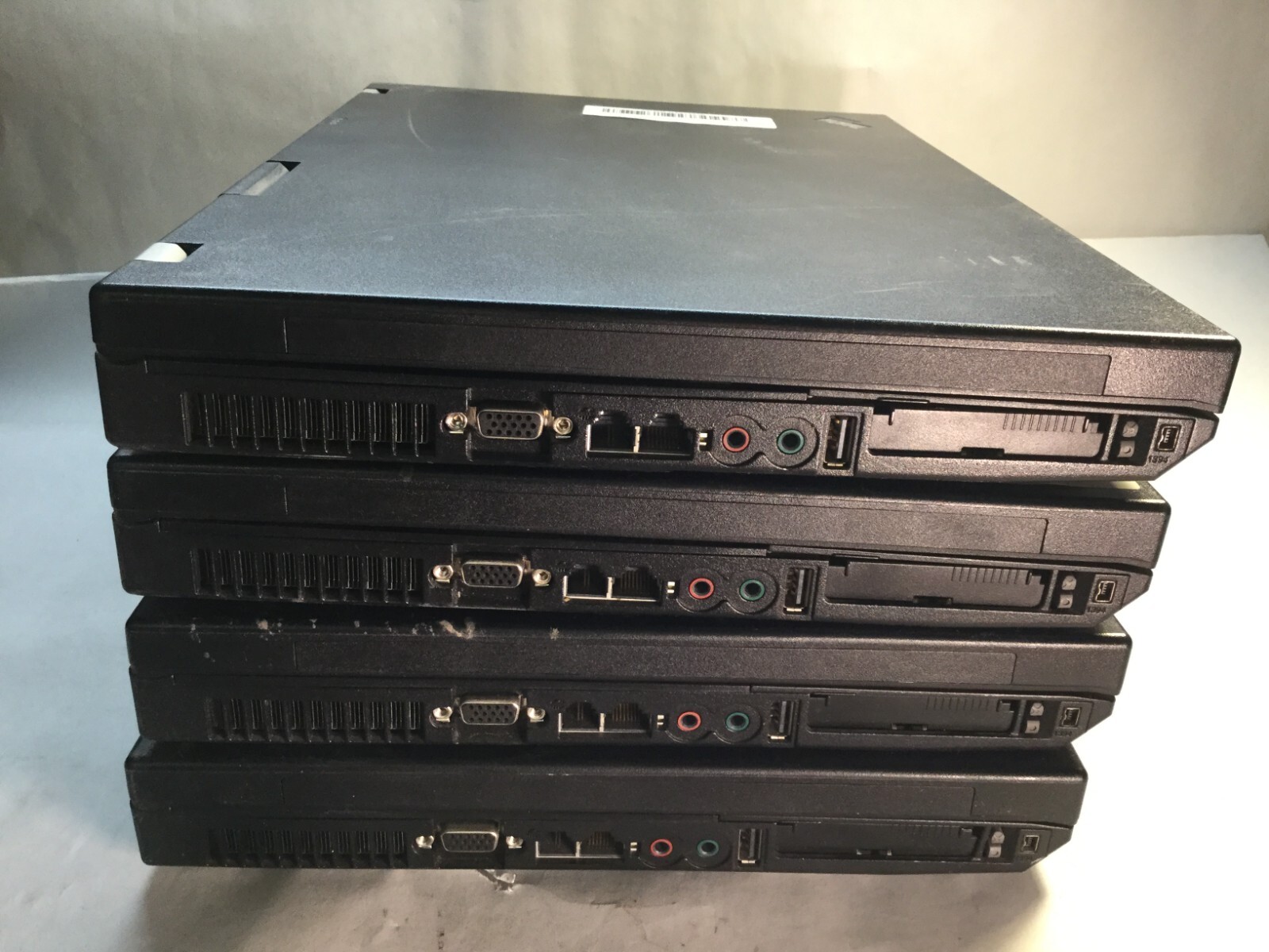 LOT OF 4 Lenovo ThinkPad R61 15″ Laptop Intel Celeron -BOOT/ 2 BIOS LOCKED -MZ