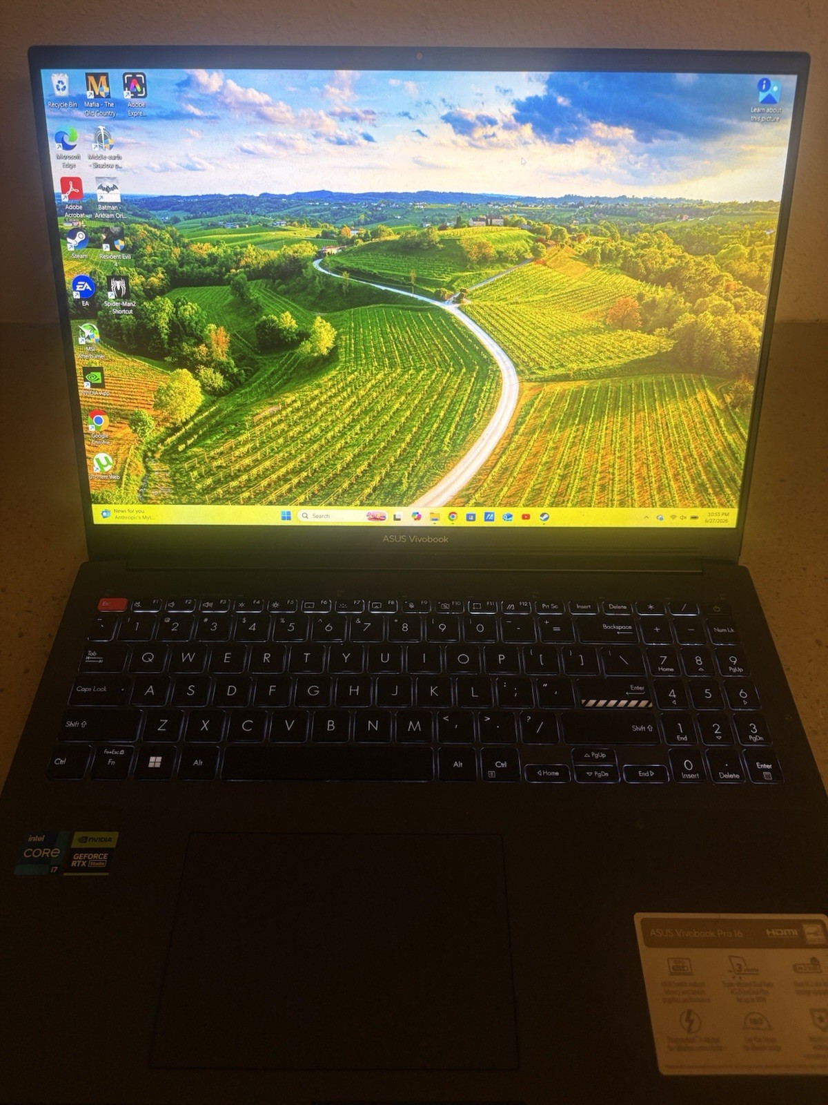 ASUS VivoBook Pro 16 i7 RTX 4050