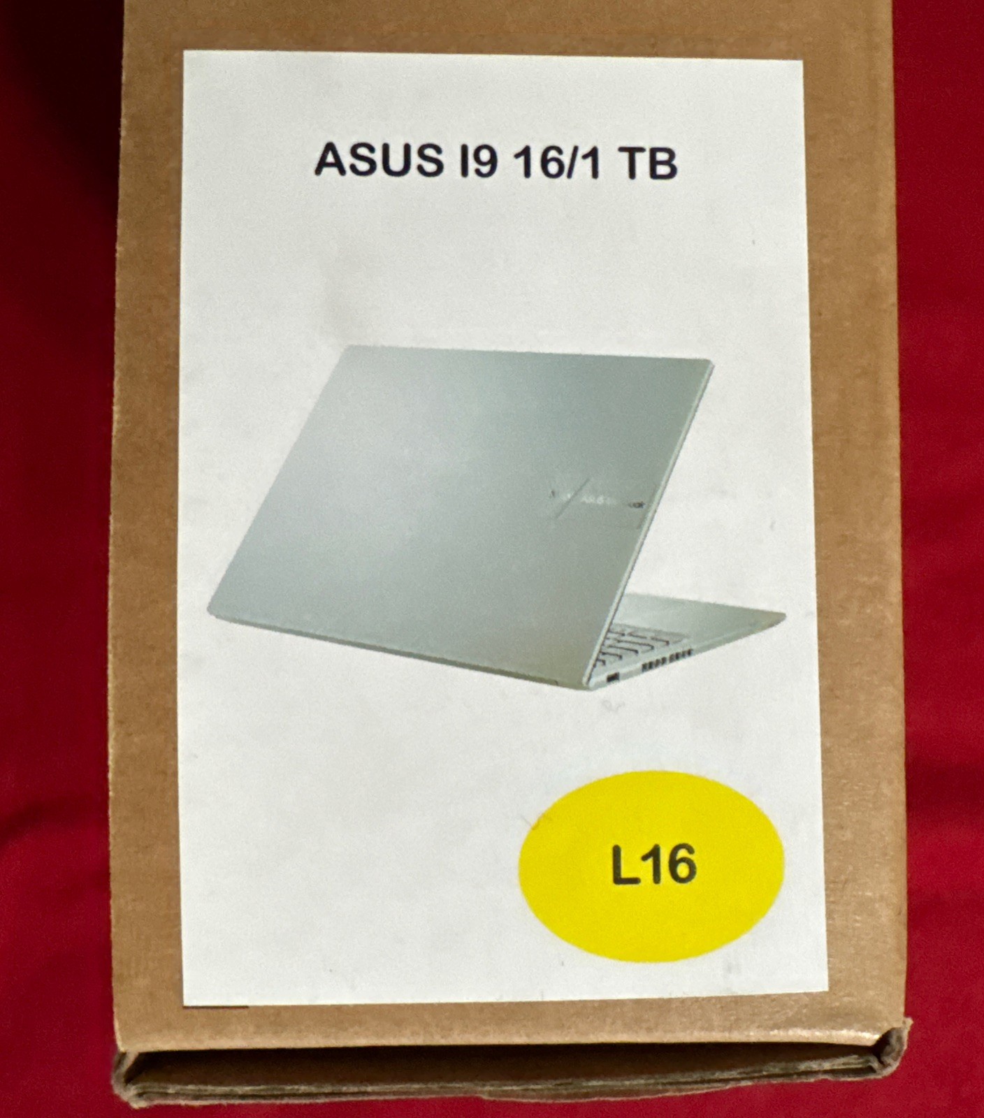 ASUS Vivobook 16 Laptop Intel i9-13900H, 16GB, 1TB, Win 11 Home Cool Silver