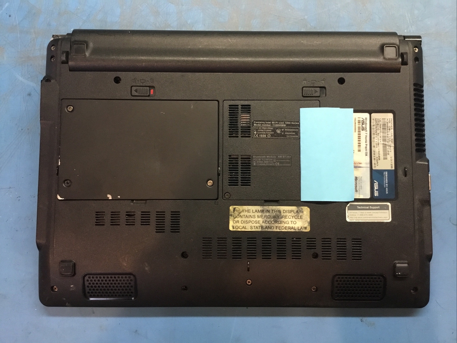 Asus Ul30v Laptop Intel Centrino U7300 @ 1.30GHz, 4GB RAM,500GB HDD, Win 10 – I3