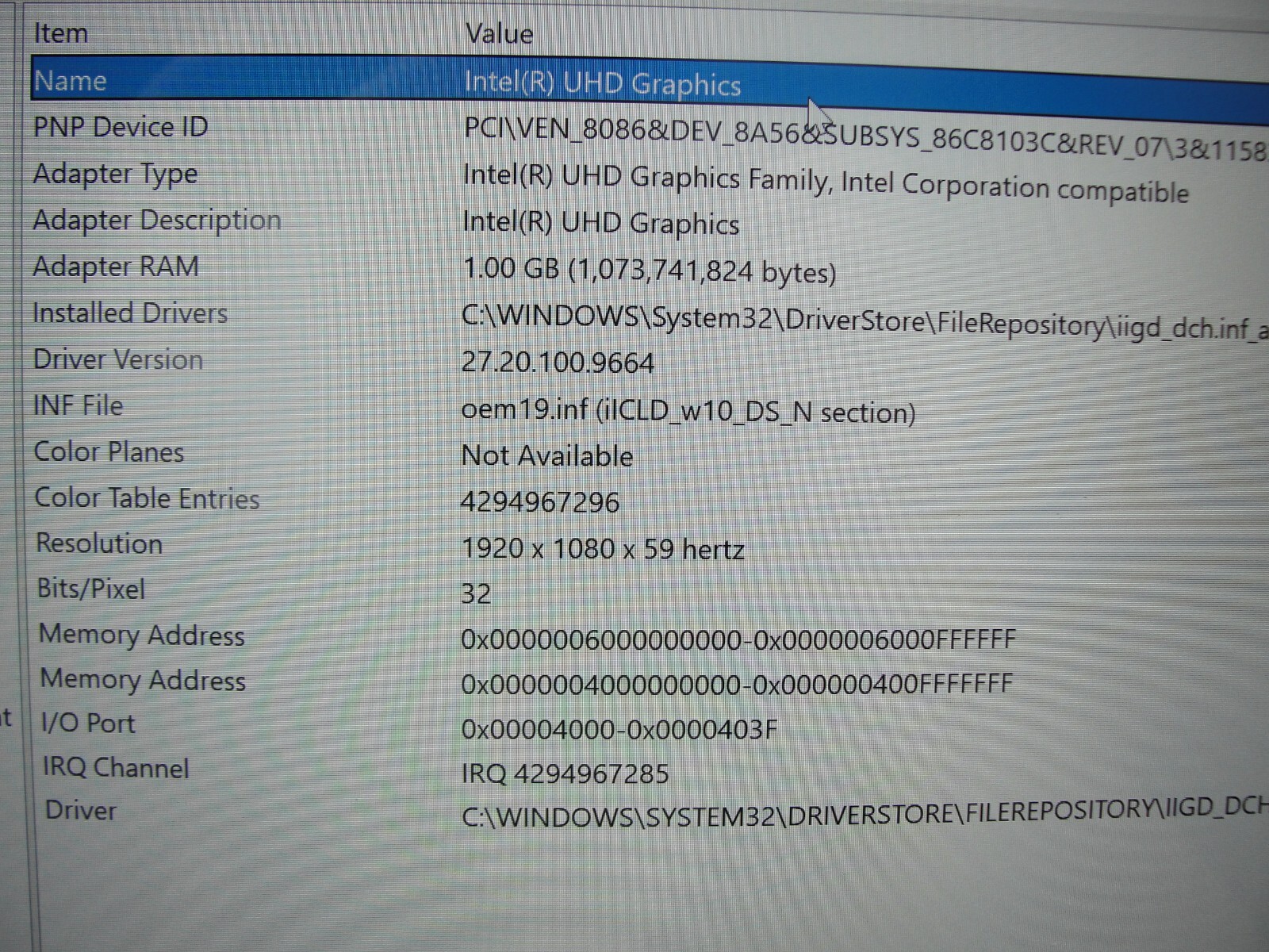 HP 14-DQ1043CL 14” FHD Intel Core i3-1005G1 1.2GHz 8GB 256GB SSD +Charger