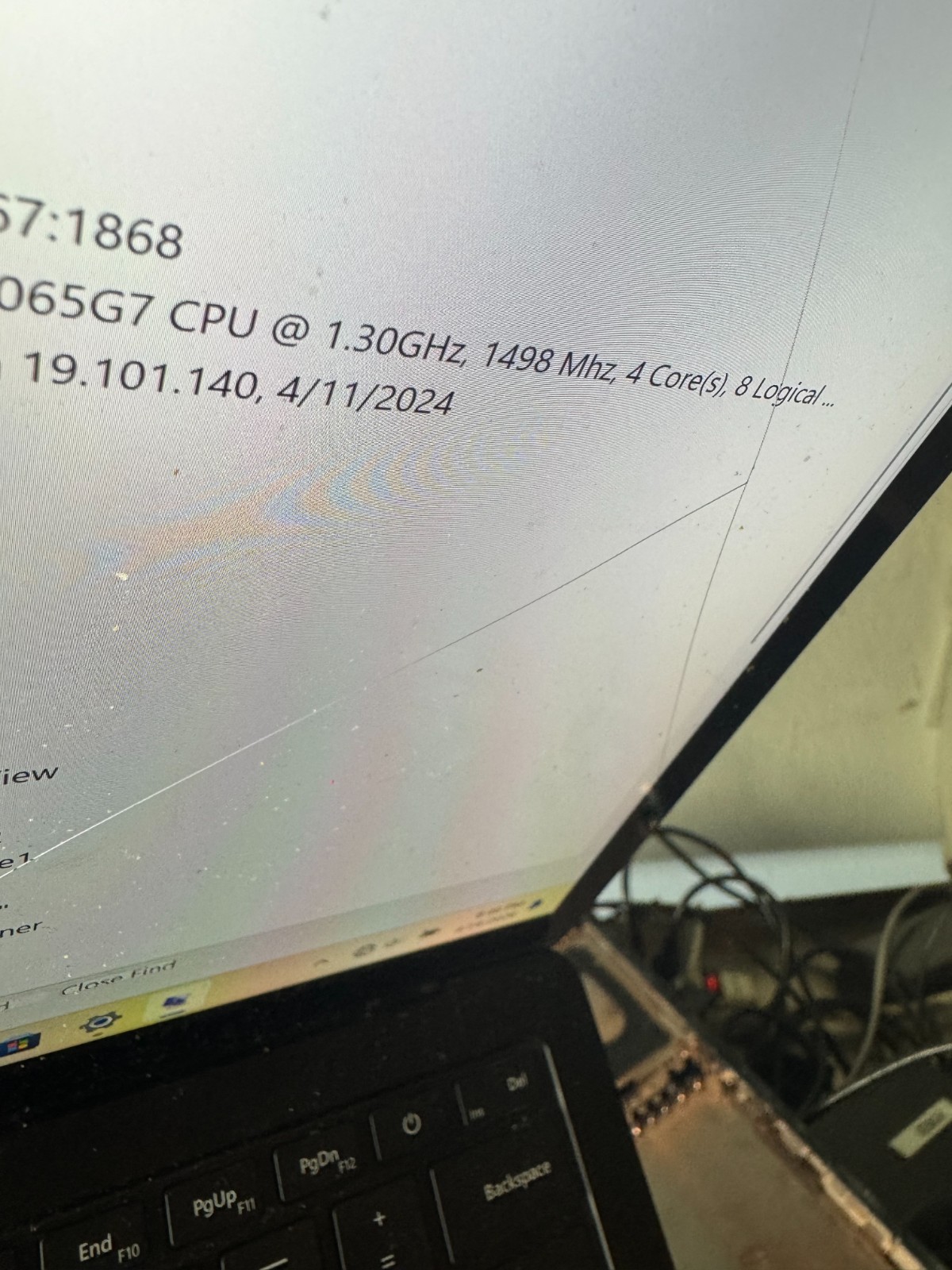 Microsoft Surface Laptop 3 1868 Core I7-1065G7 256GB SSD 16GB RAM *Read #5192