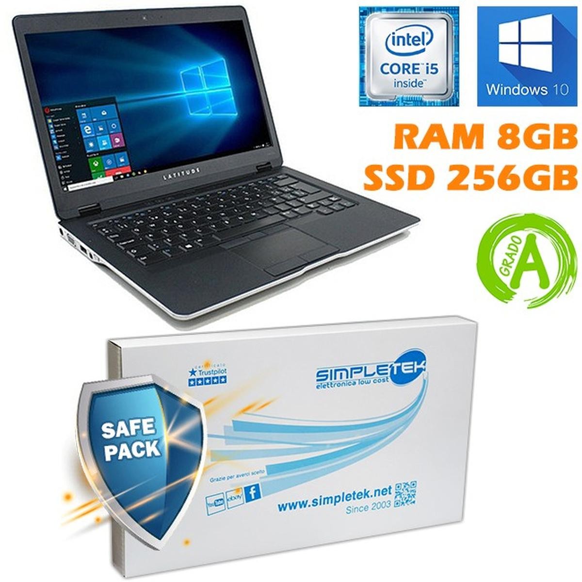 Dell 6430u I5 3437u 14″ 8gb Ssd 256gb Batt Laptop Computer New_