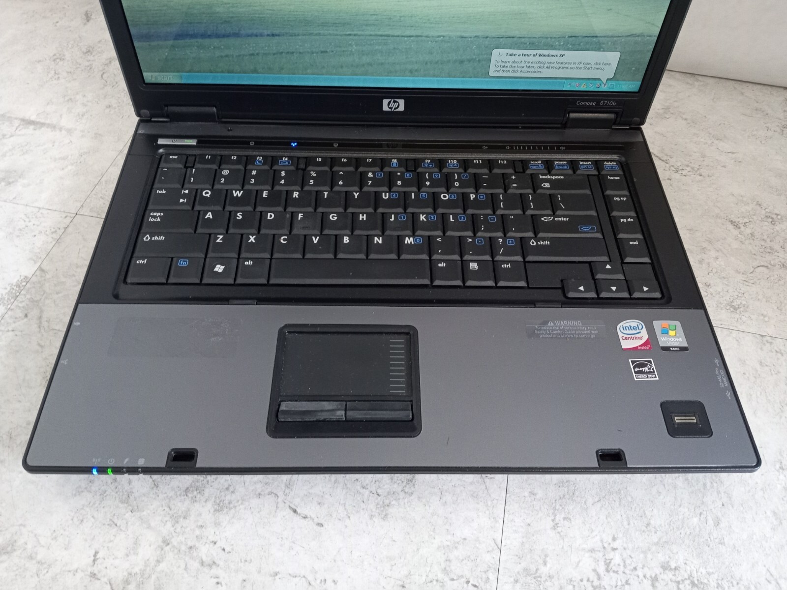 HP Compaq 6710b 15.4″ Laptop Intel Core 2 Duo 2GB RAM 320GB HDD XP *READ* -RR