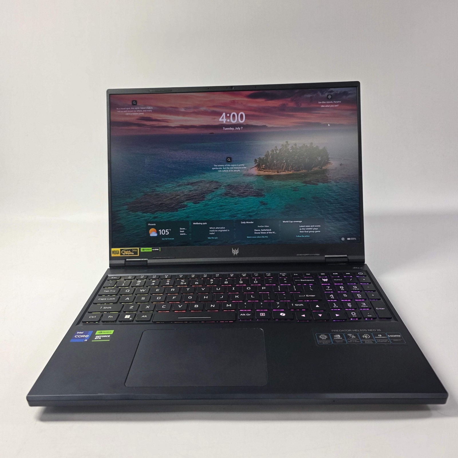 Acer Predator Helios Neo 16 PHN16-72 16″ i9-14900HX 2.2GHz 16GB RAM 1TB SSD 4070