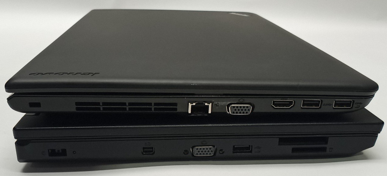 Lot of 2 Lenovo ThinkPad E560/L560 i3&i5-6th Gens 8GB RAM No HDD No OS MC098*!