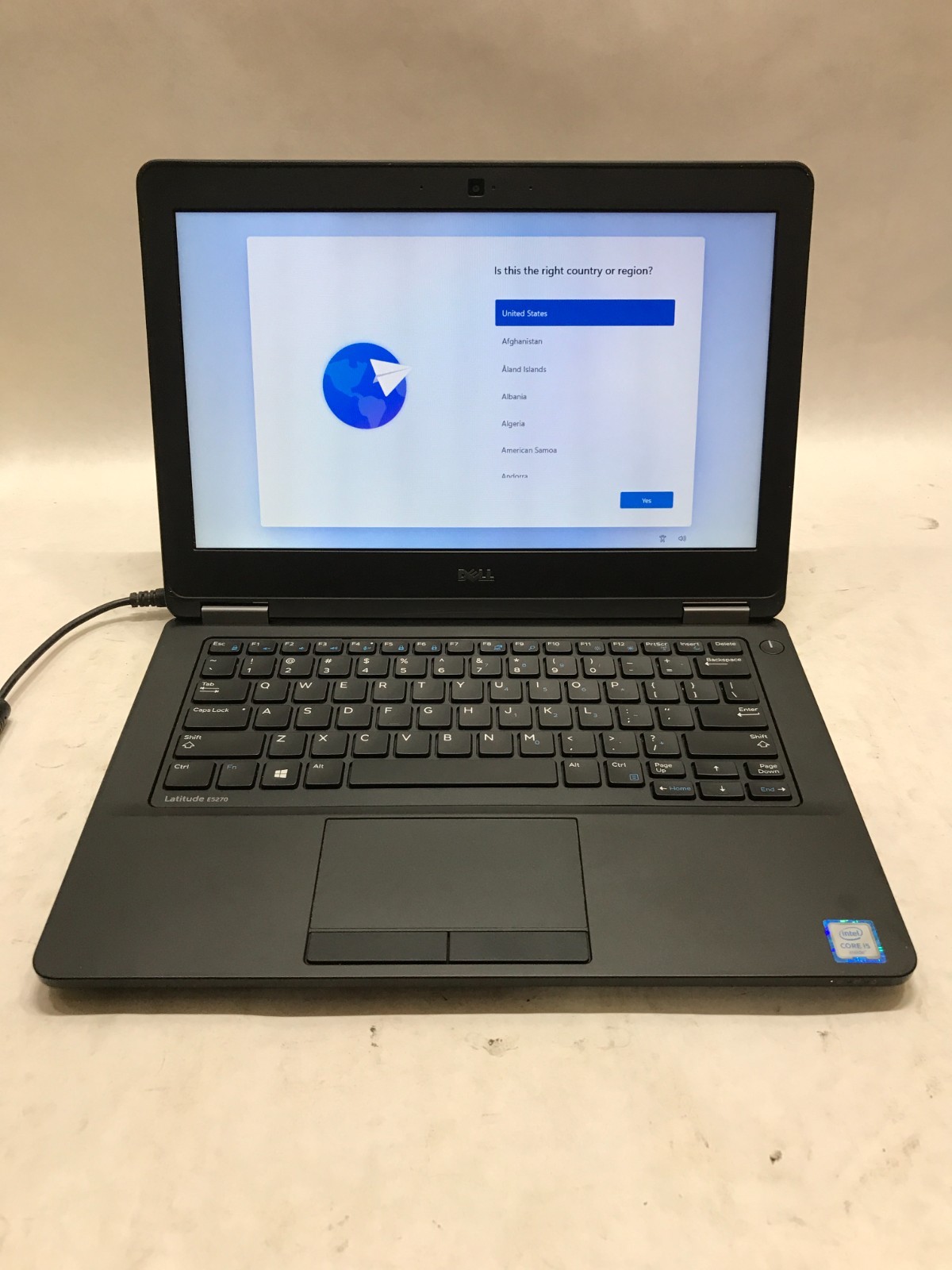Dell Latitude E5270 12″ Intel Core i5 4GB RAM 128GB SSD Windows 11 NO BATTERY DW