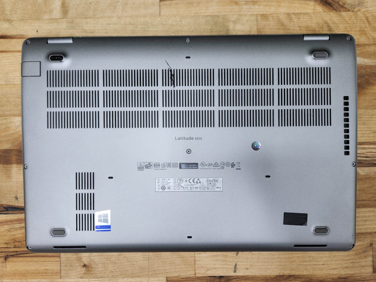 Dell Latitude 5510 15.6″ FHD i5-10210U 1.6GHz 16GB 256GB SSD EXCELLENT BATTERY ~