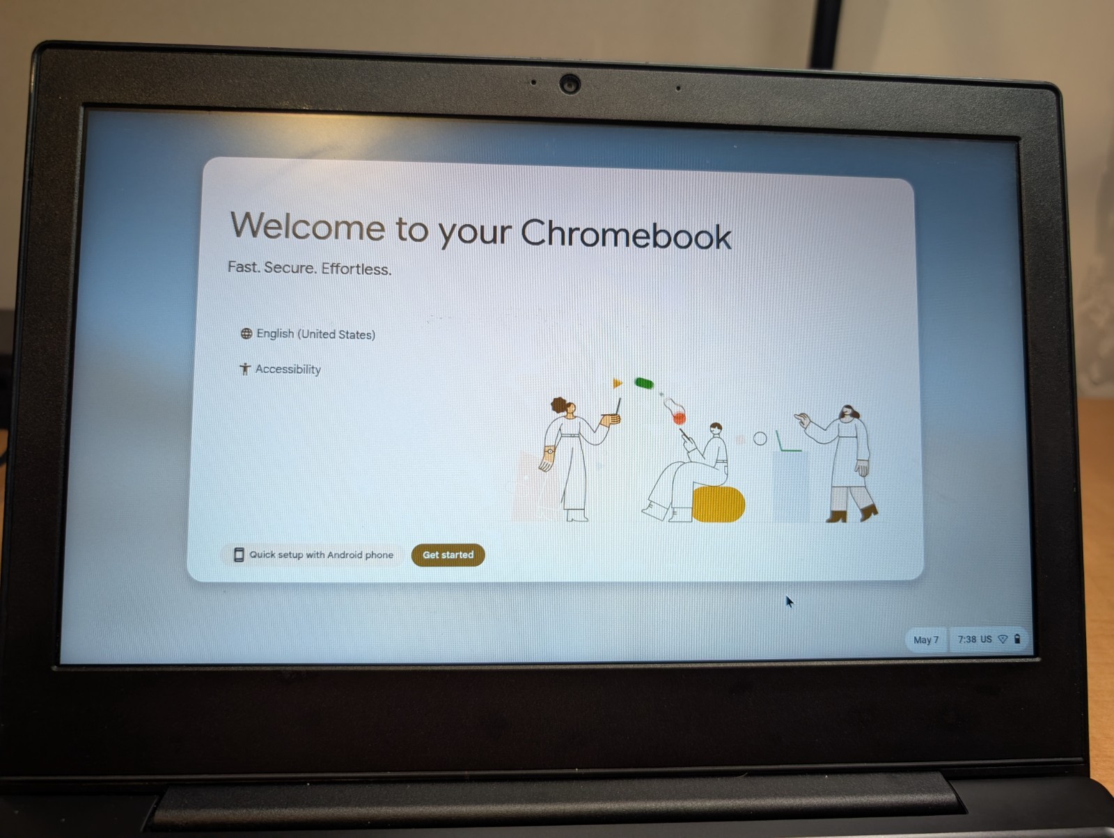 Lenovo IdeaPad 3 Chromebook 11IGL05 Intel 11″ Chrome OS Black Webcam Wi-Fi