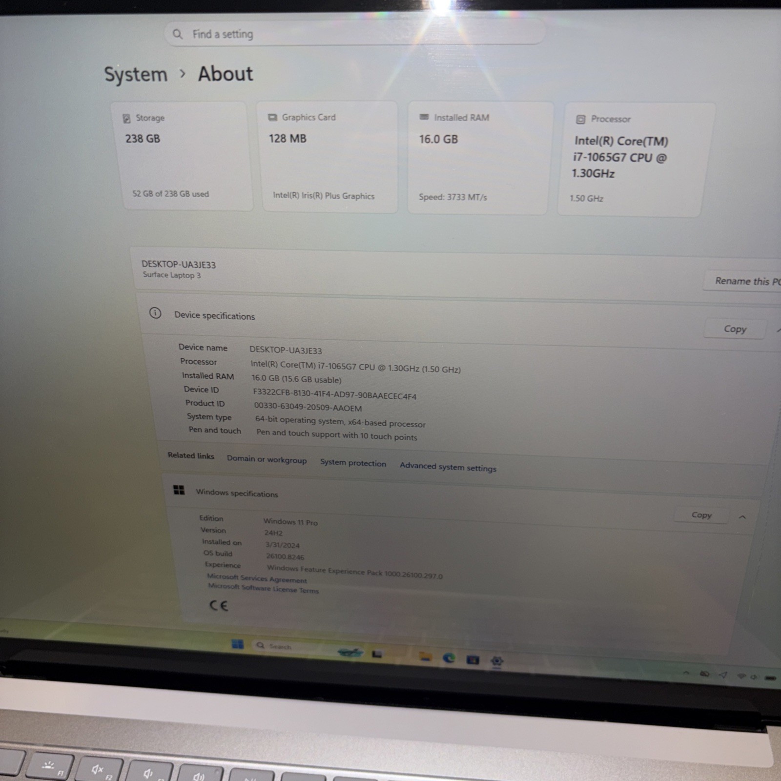 Microsoft Surface Book 3 13.5″ Touchscreen (256GB SSD, Intel Core i7-1065G7,…