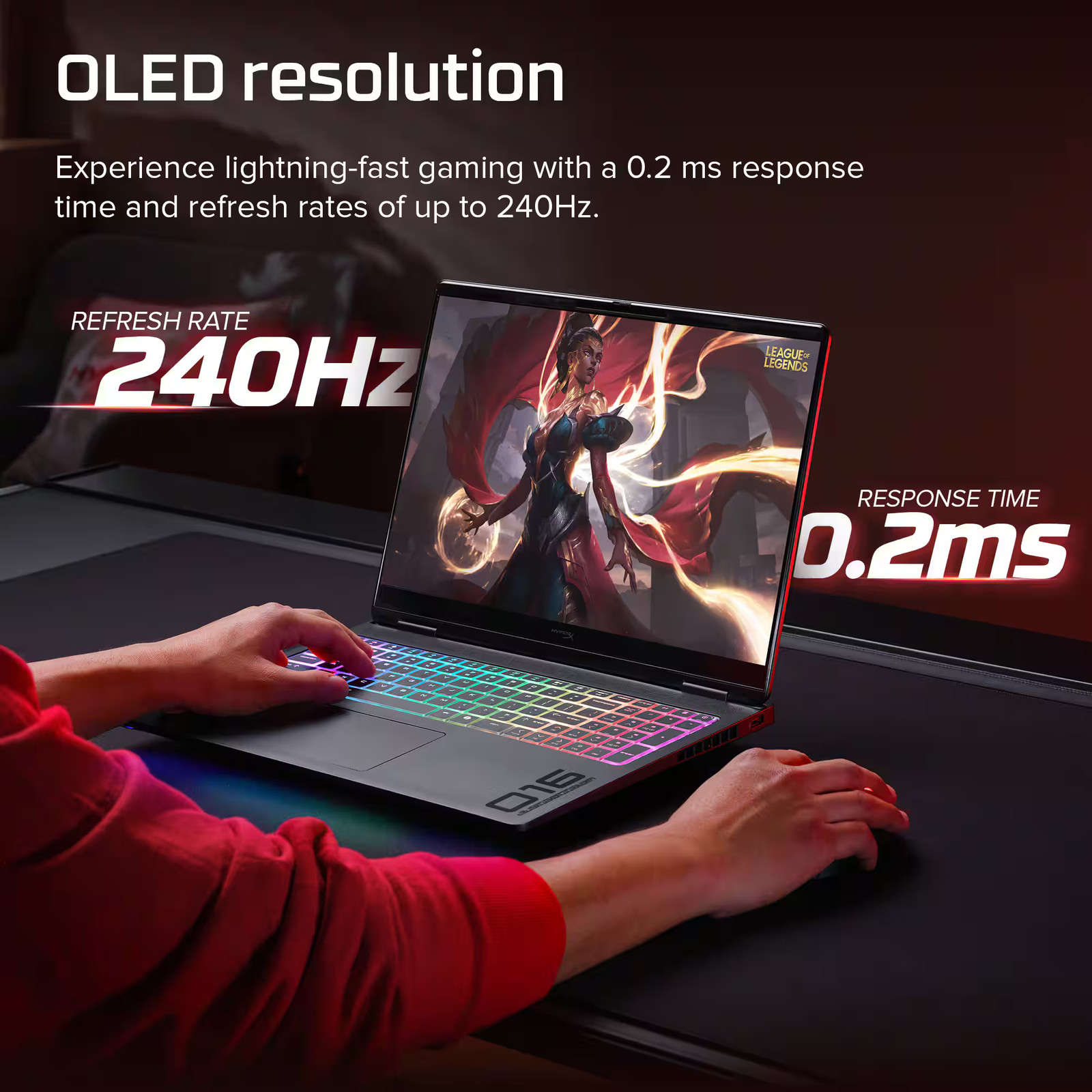 HyperX – OMEN MAX 16″ 240Hz 2.5K OLED Gaming Laptop – AMD Ryzen AI 9 HX 475 (…