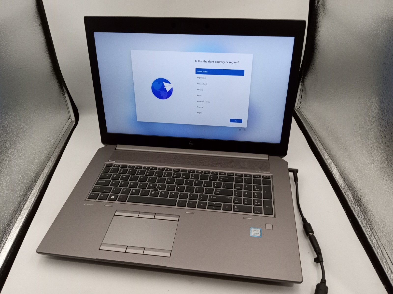HP ZBook 17 G6 Intel i7-9750H 16GB RAM 128GB SSD Win11 T1000 – READ -RR