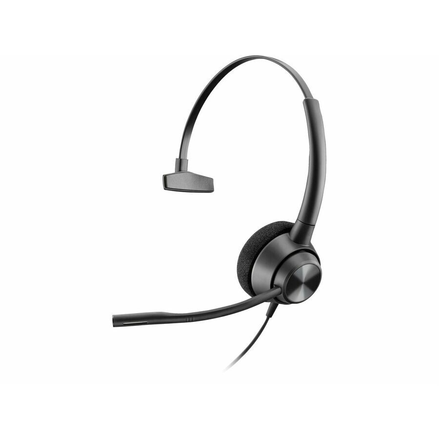 Plantronics – 77T43AA – Encore Monaural Ear-cup Noise Cancelling Headset – Black