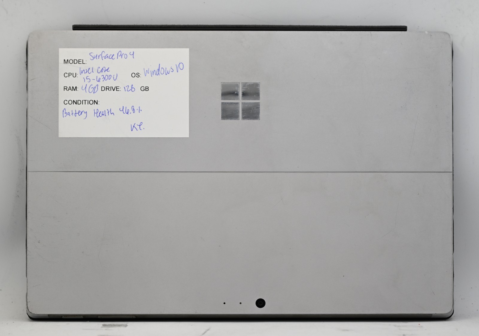 Microsoft Surface Pro 4 i5-6300 2.4GHz 4GB RAM 128GB SSD BH: 46.8%