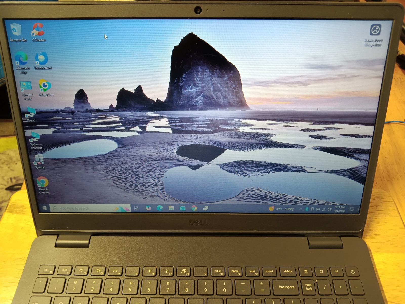 Dell Inspiron 3505/Amd Athlon Silver 3050u 2.30ghz/8gb/128gbSSD/Windows 10 Home