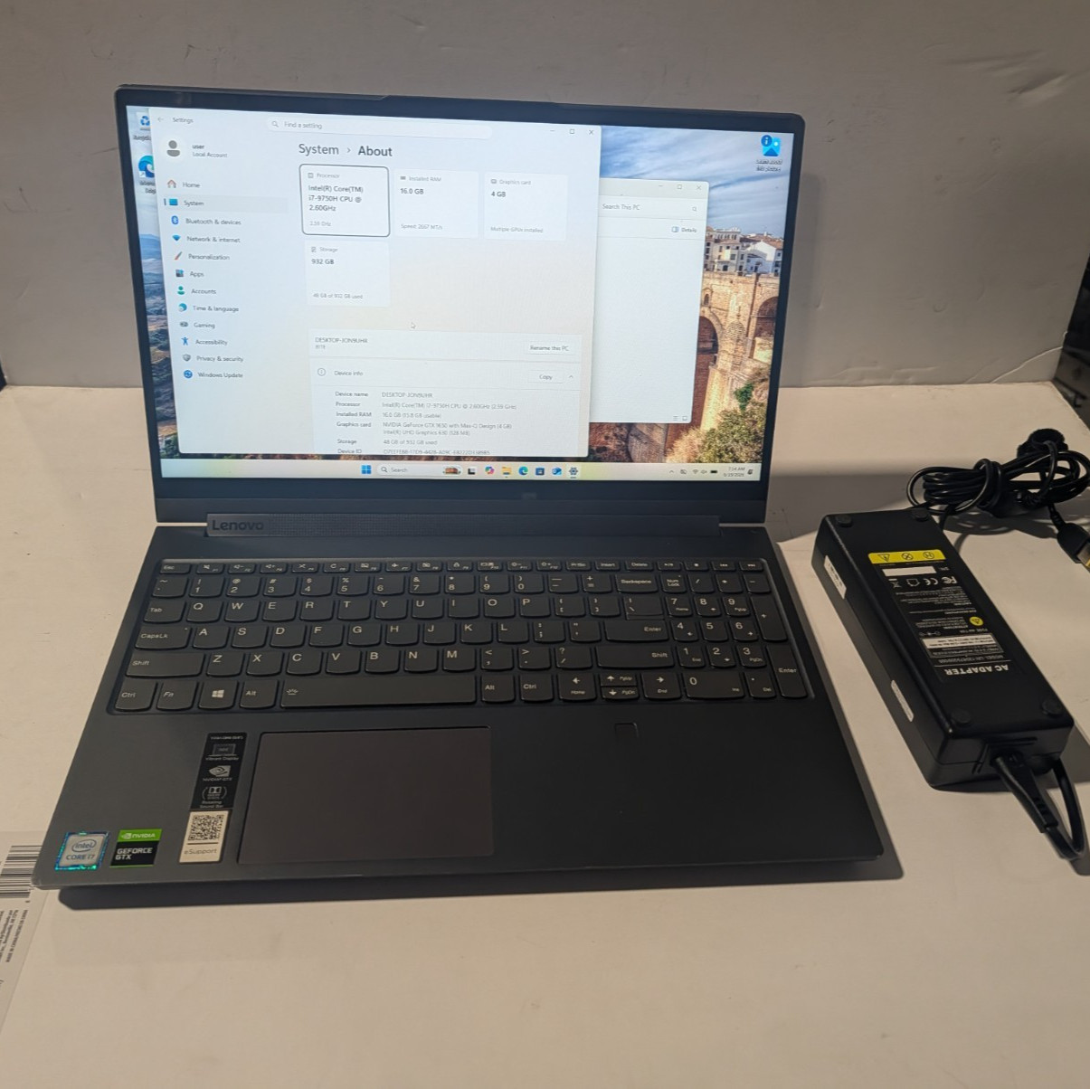 Lenovo Yoga C940-14IIL 14″ Touch i7 16GB 512GB SSD Win11 FHD Silver
