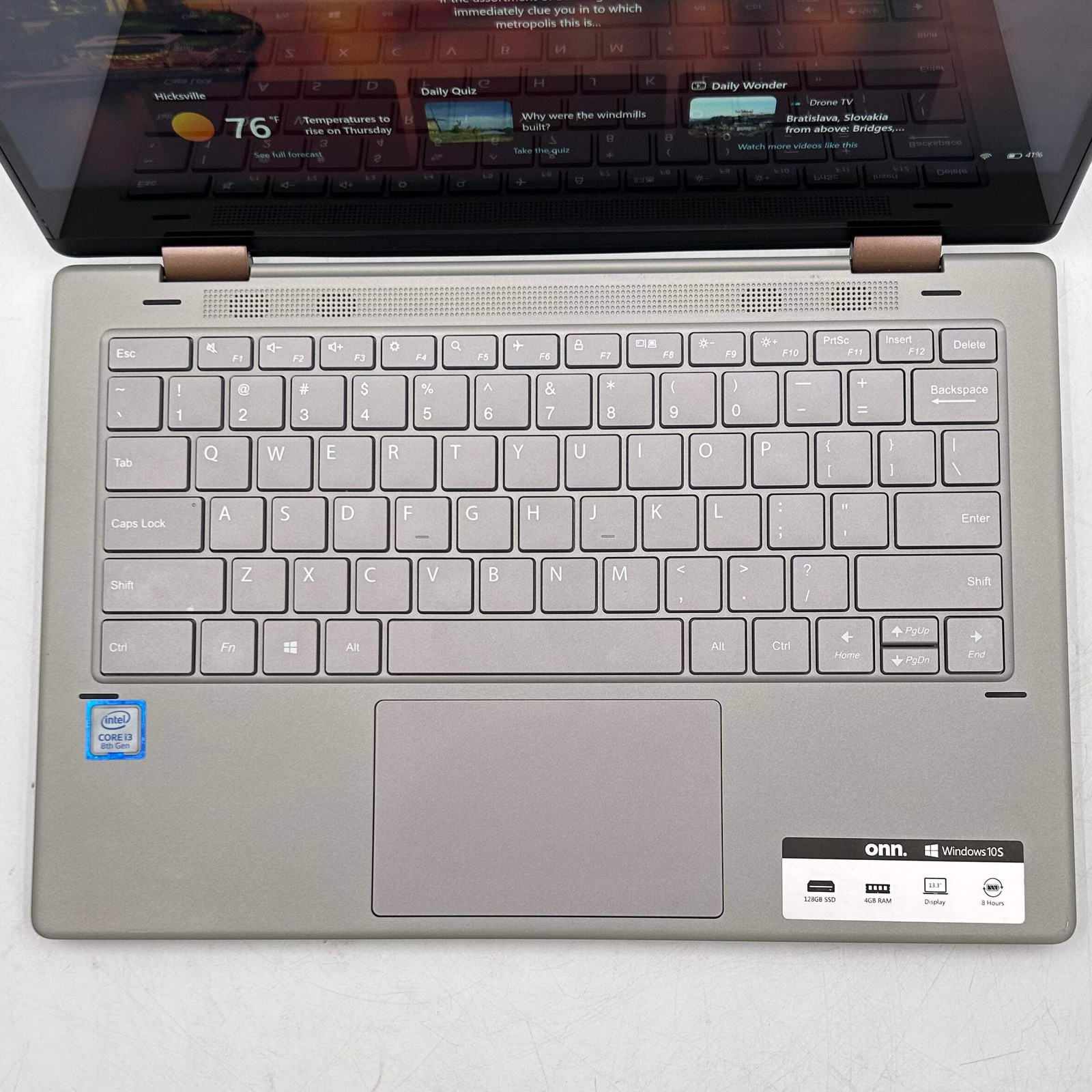 Onn Laptop 100002434 13.3″ i3-8145U 2.1GHz 4GB RAM 128GB SSD