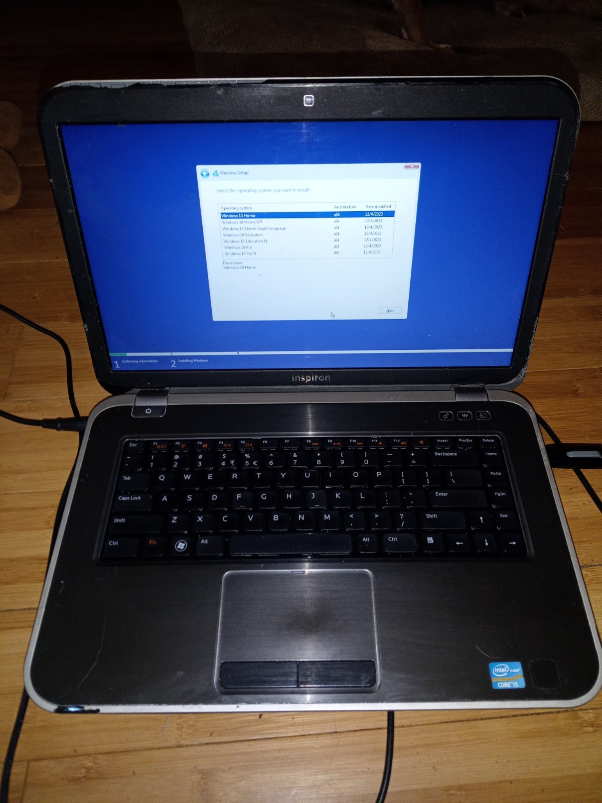 Dell Inspiron 5520 Laptop – i5-3210M, 500gb HD – 8GB ram – Win 10 – BAD BATTERY