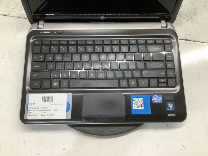 HP Pavilion dm4-3055dx Intel Core i5-2430M 2.40GHz 8GB NO HDD No Batt