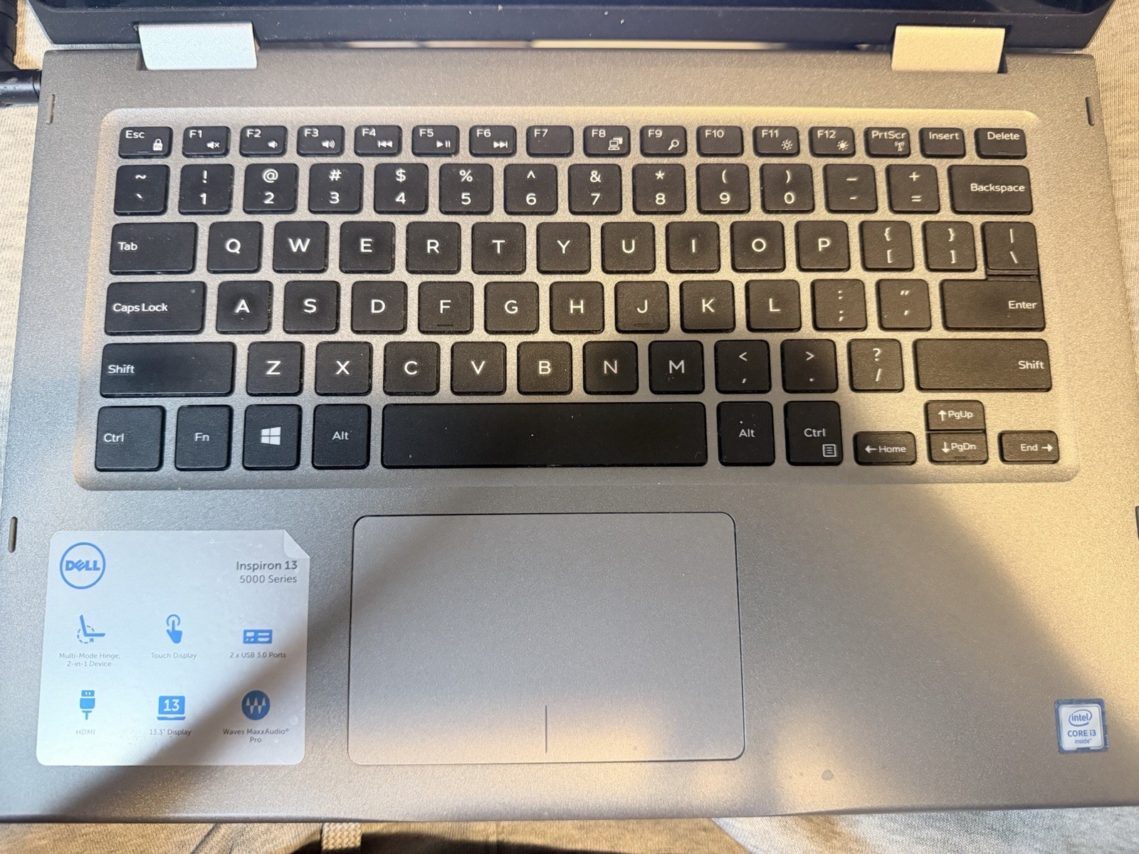 DELL INSPIRON 13 5368 | INTEL CORE I5-6200U 2.30GHZ | 4GB RAM | 1TB HDD | TOUCH