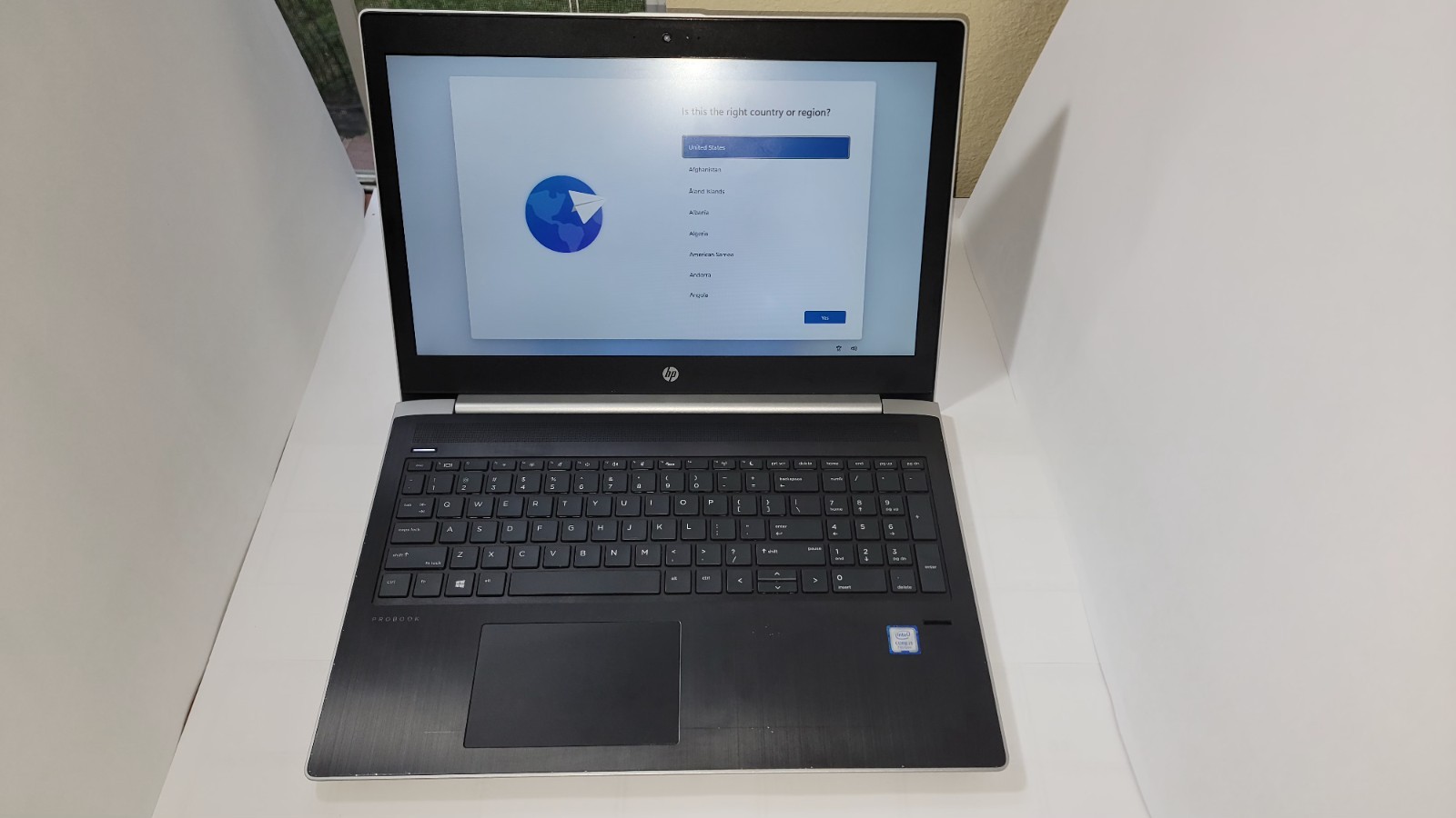 HP ProBook 450 G5 15.3″ Laptop i5-7200u 8 GB RAM 256GB SSD Win 11 w/ Charger
