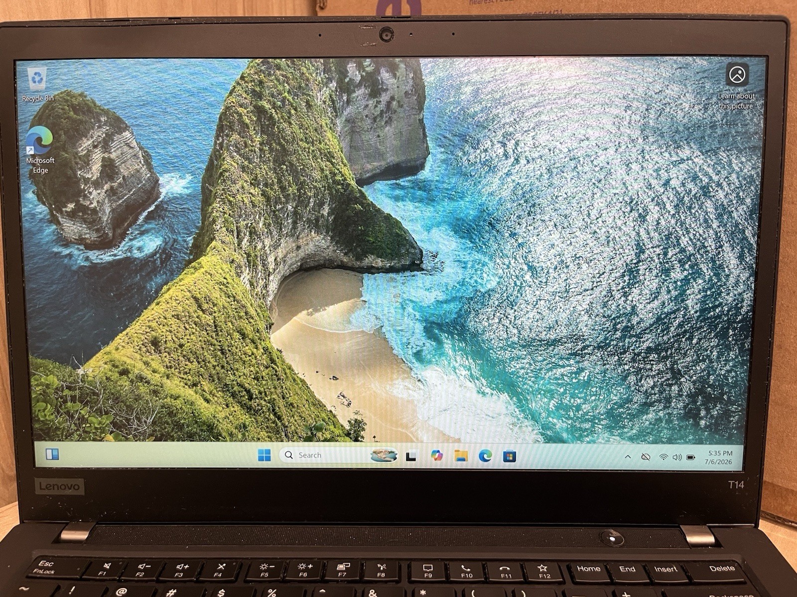 Lenovo ThinkPad T14 Gen 2 14 500SSD Intel Core i7-1165G7 2.8GHz 16GB Touchscreen