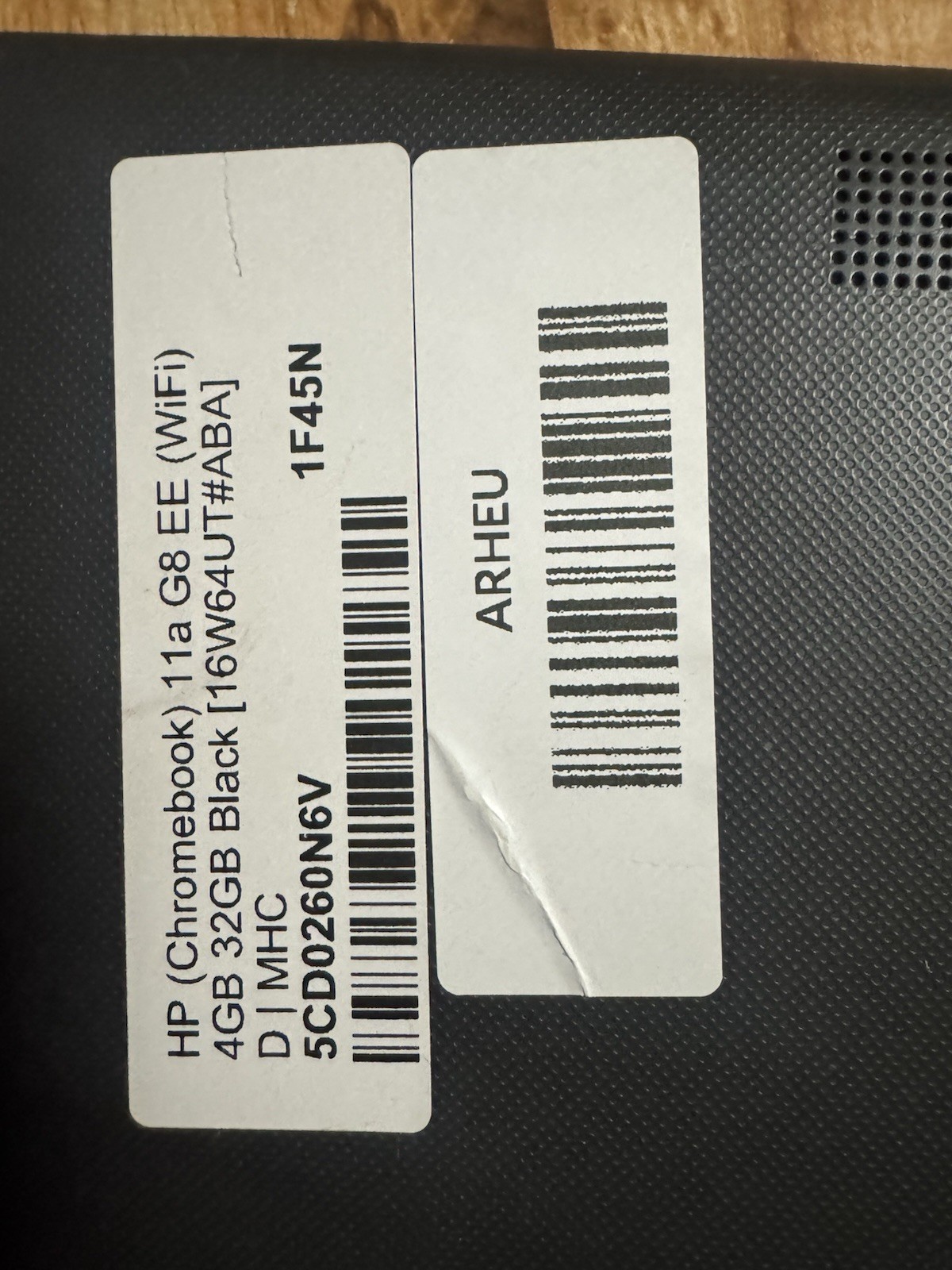 HP Chromebook 11a G8 EE 11a Intel Celeron 4GB 32GB eMMC Wi-Fi Webcam