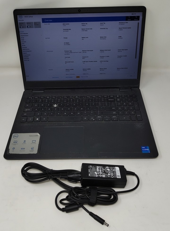 DELL VOSTRO 3500 Laptop Intel 11TH GEN I5-1135G7 8GB 256GB SEE NOTES
