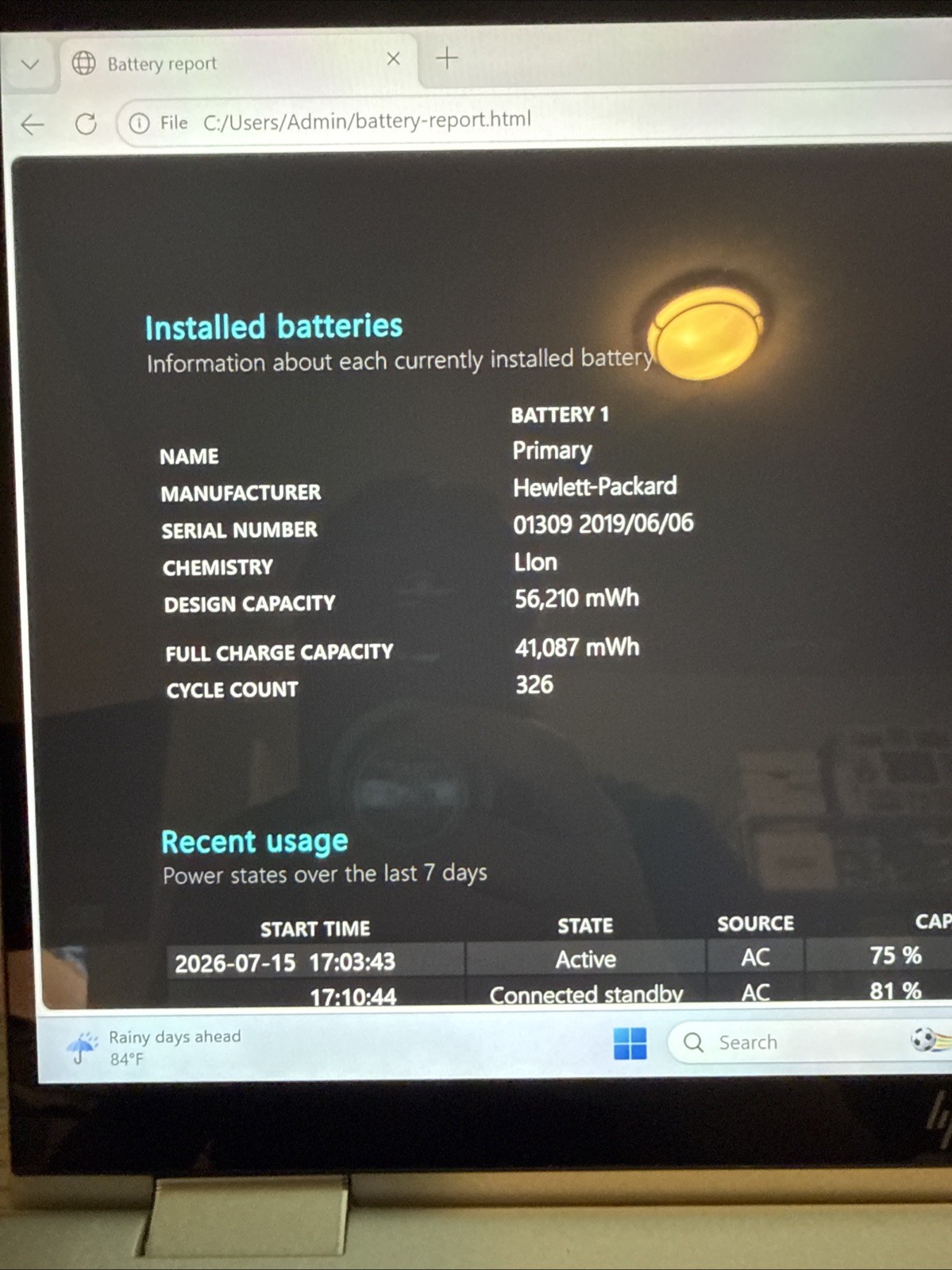 HP EliteBook x360 1040 G6 (Intel Core i5 8th Gen @ 1.60GHz, 8GB RAM, 256GB SSD)