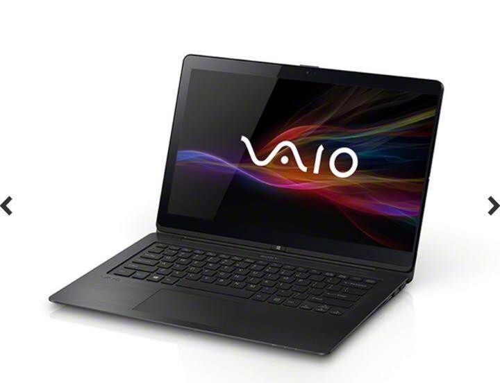 SONY VAIO Fit15 SVF15N18DJB Core i7 8GB SSD 128 Windows10 15.5in Touch panel BLK
