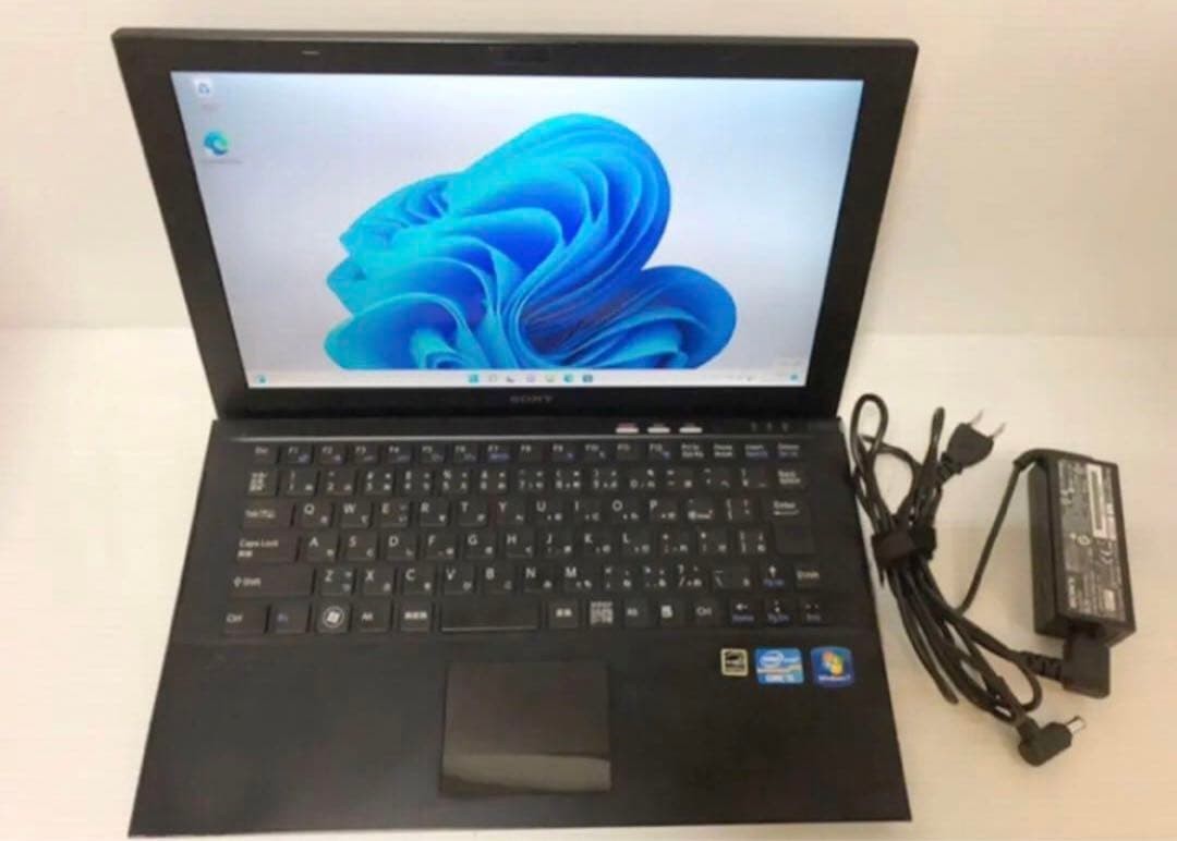 Sony Vaio SVZ1311AJ Windows11 Office VGP-AC19V37 Tested Working Used