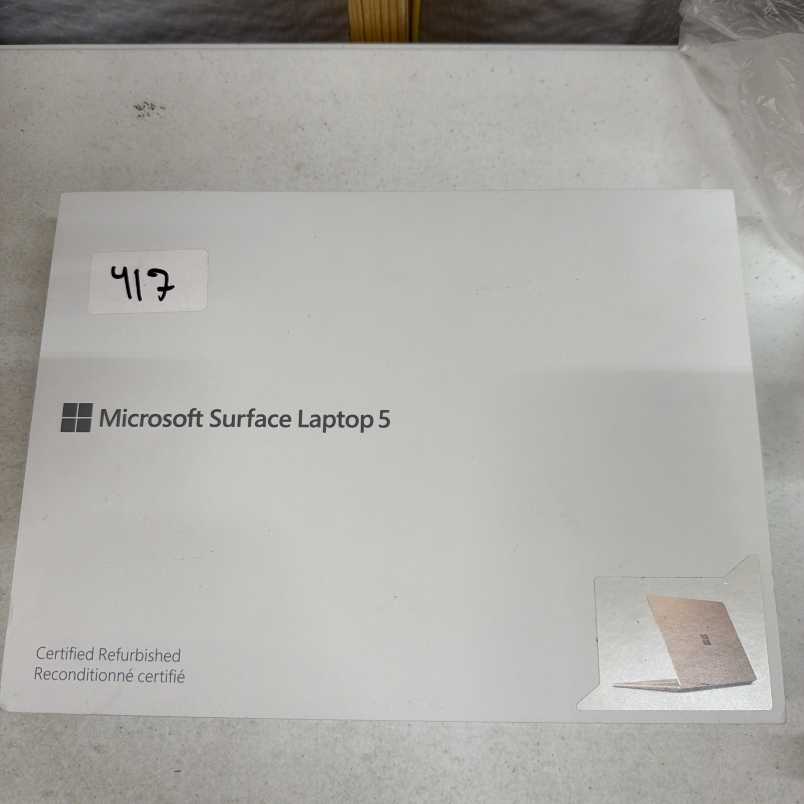Microsoft Laptop 5 13in i5 8GB 512GB Sandstone (FOR PARTS OR NOT WORKING!)