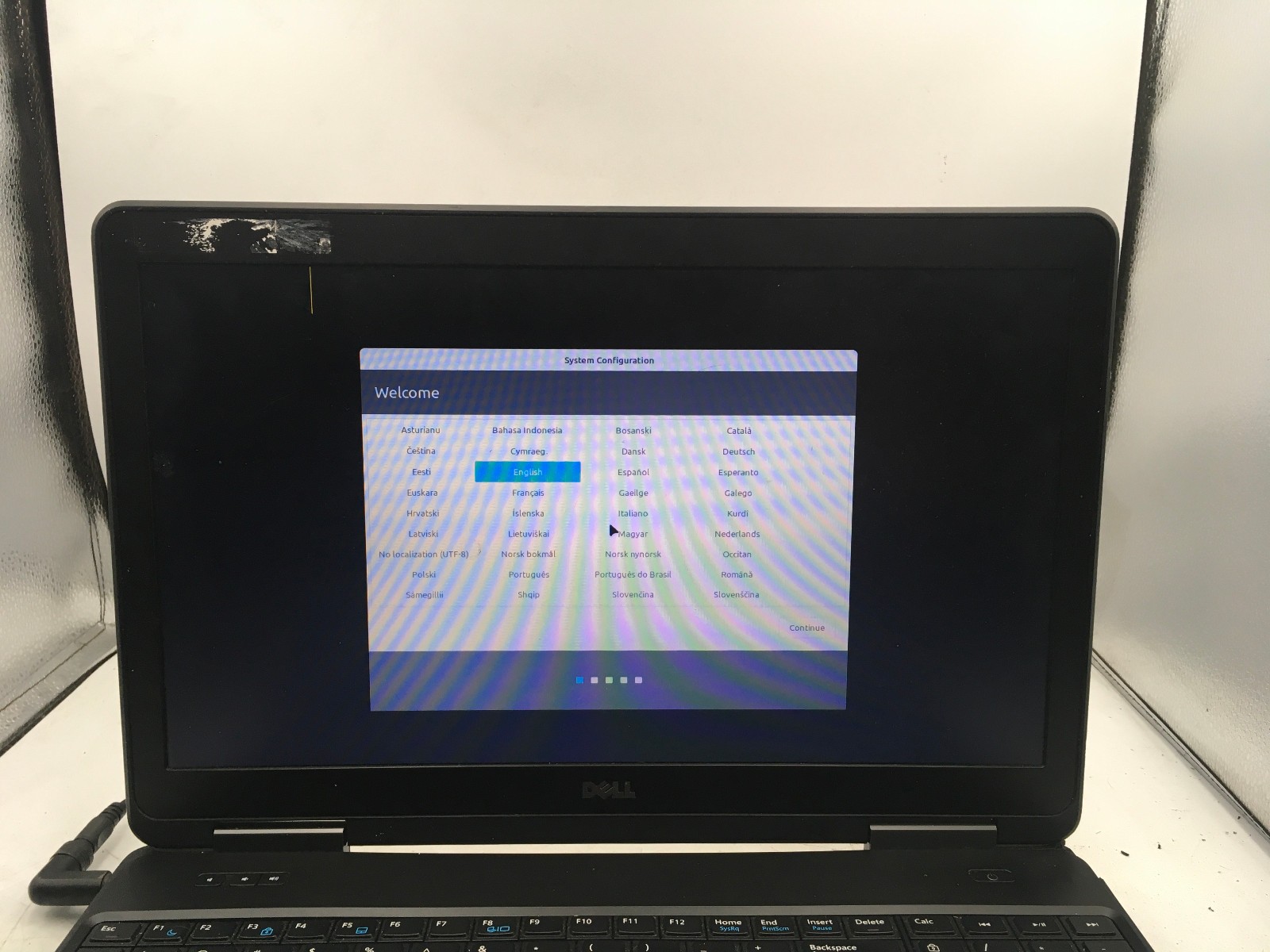 DELL LATITUDE E5540 – LINUX OS – INTEL I5 4TH GEN – 8GB RAM – 128GB HDD -READ-BB